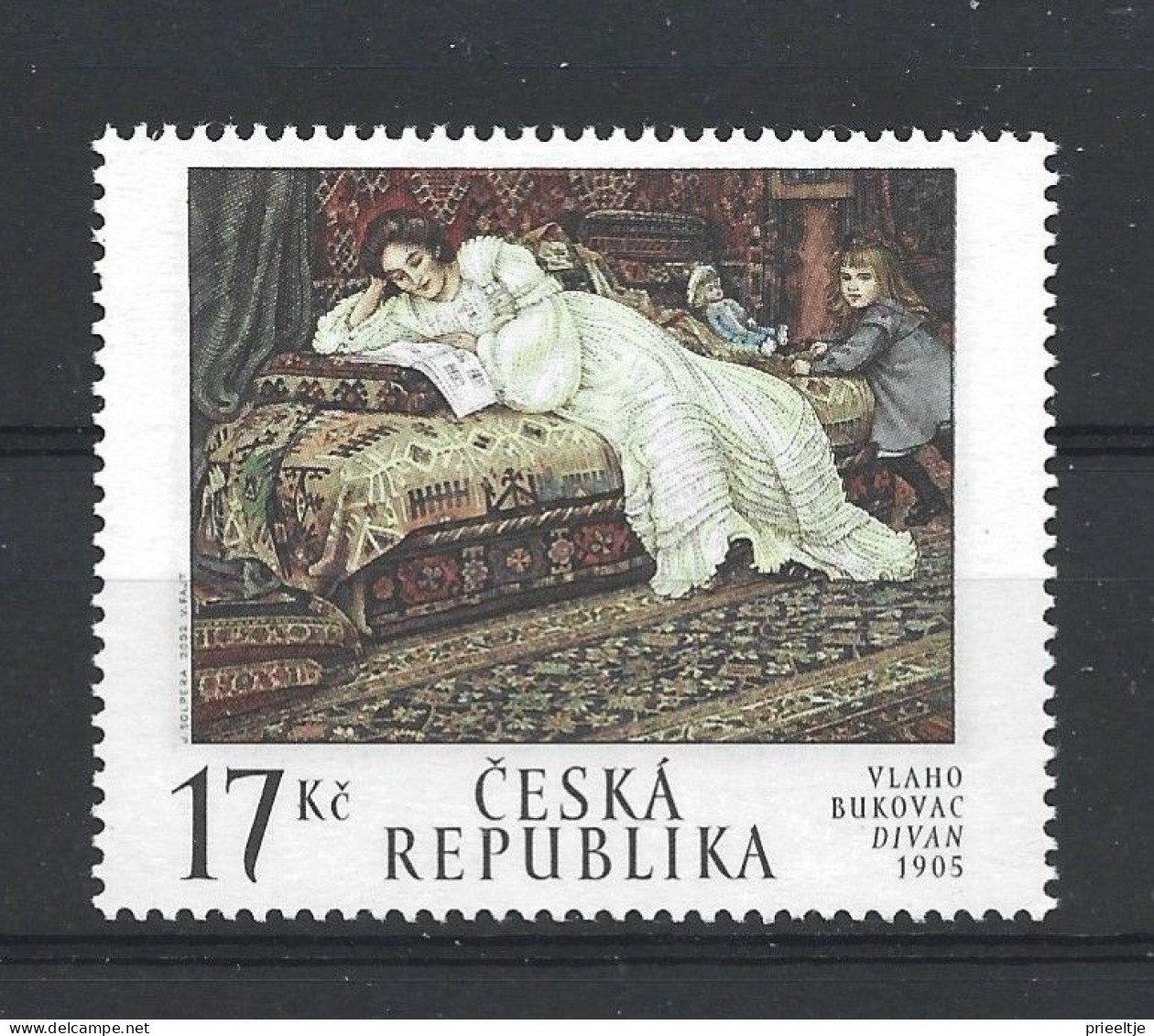 Ceska Rep. 2002 Painting Y.T. 300 ** - Unused Stamps