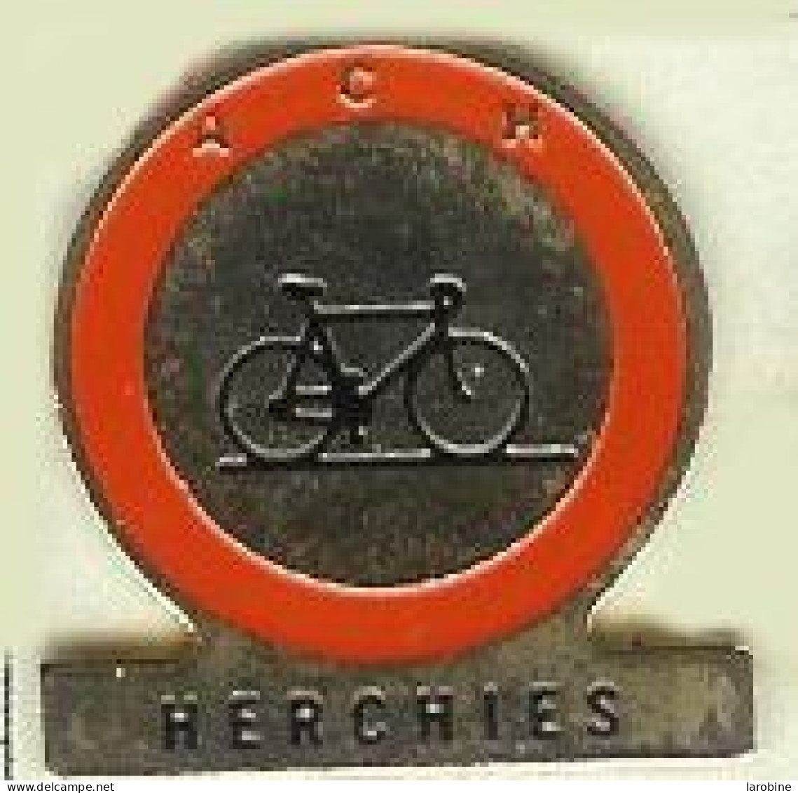 @@ Vélo Cycle Cyclisme VTT ACH HERCHIES (2.0x2.0) @@ve154a - Cyclisme