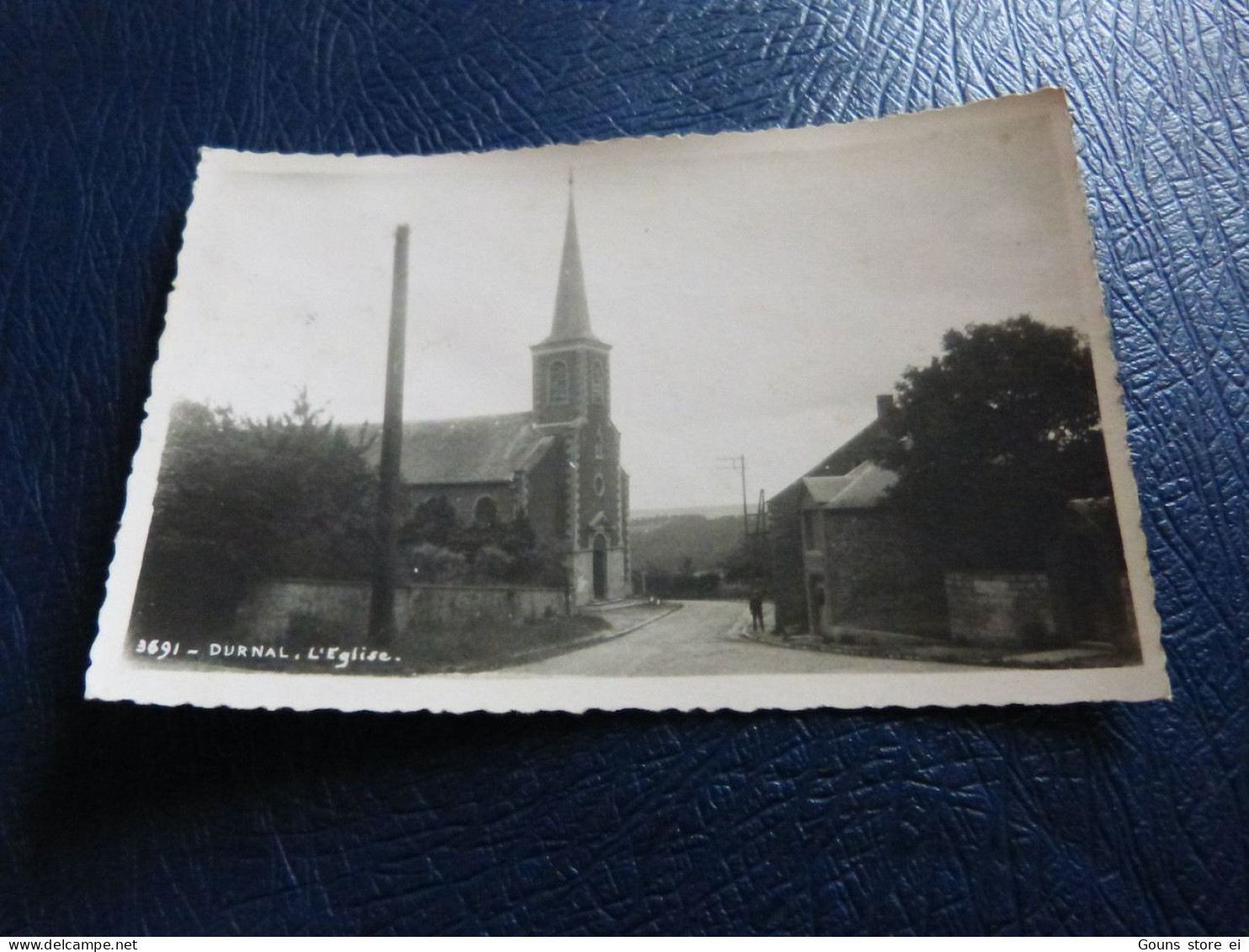 BC29-3 Cpa Yvoir Durnal L'église - Yvoir