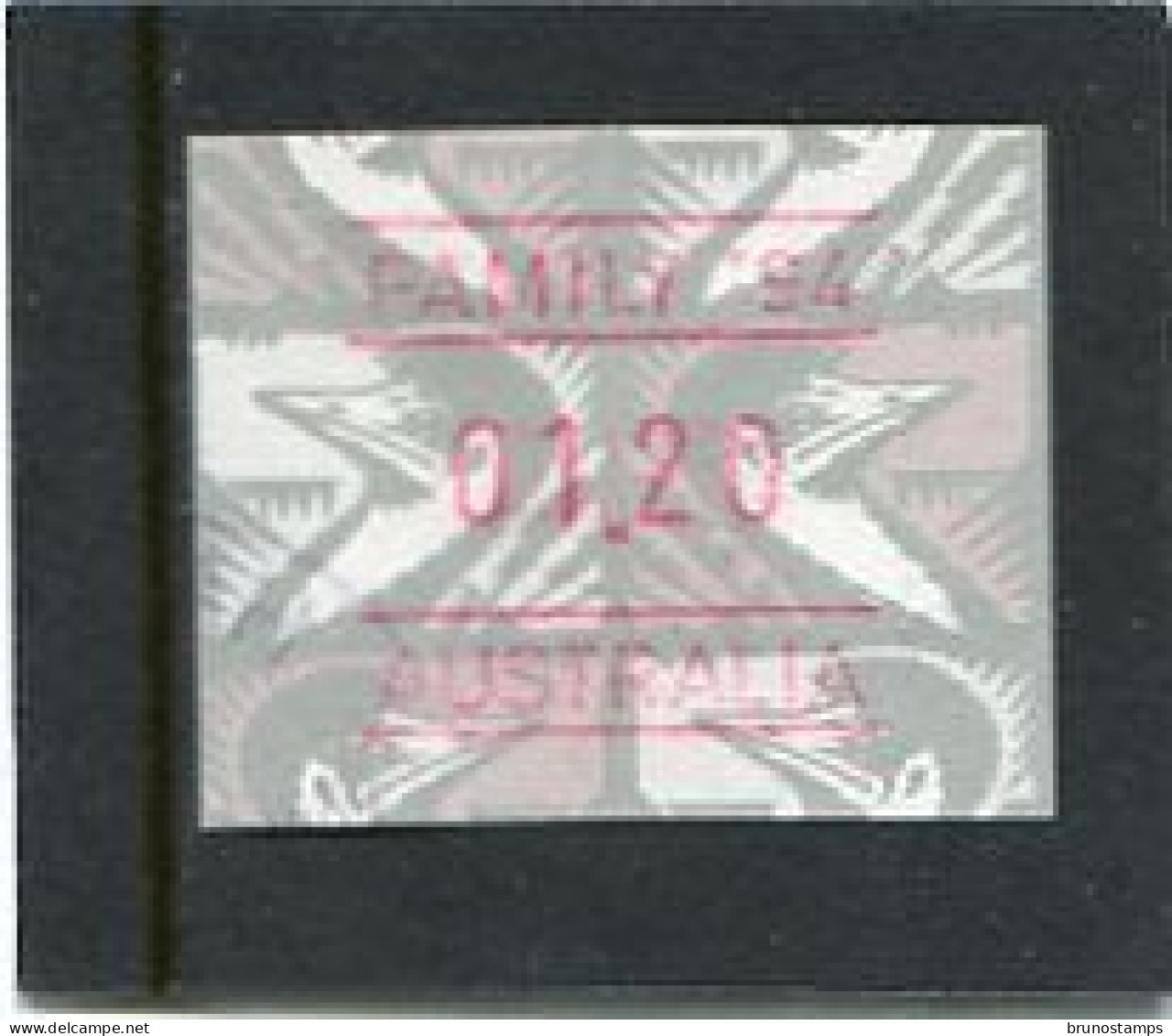 AUSTRALIA - 1994  1.20$  FRAMA  EMU   FAMILY '94  MINT NH - Machine Labels [ATM]