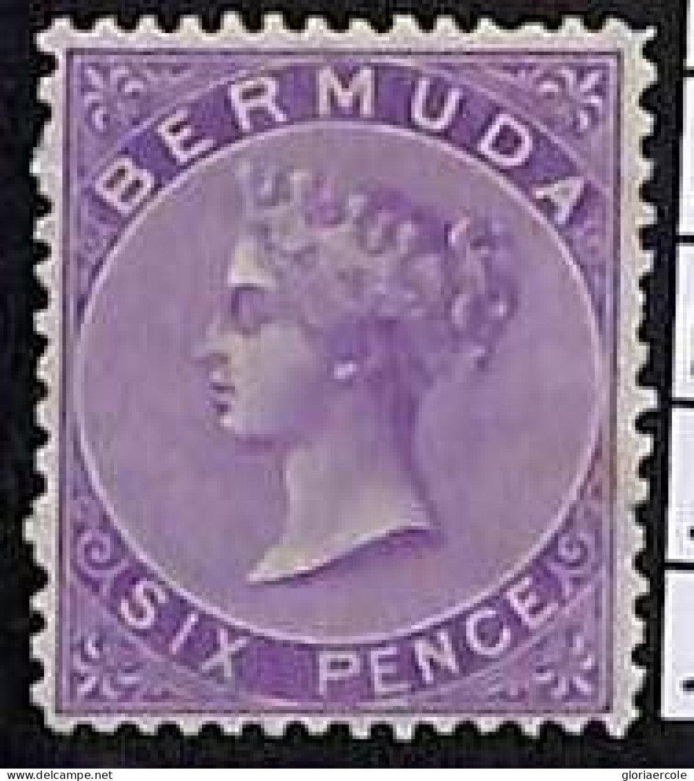 ZA0043e - BERMUDA   - STAMP - SG #  17 - MINT HINGED MH Very Fine - Bermuda