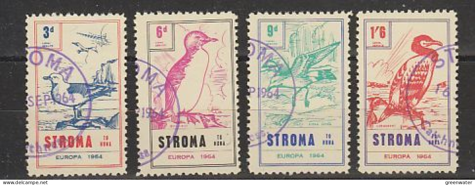 Europa 1964 Stroma  BRITISH LOCALS 4v Used (59260) - 1964