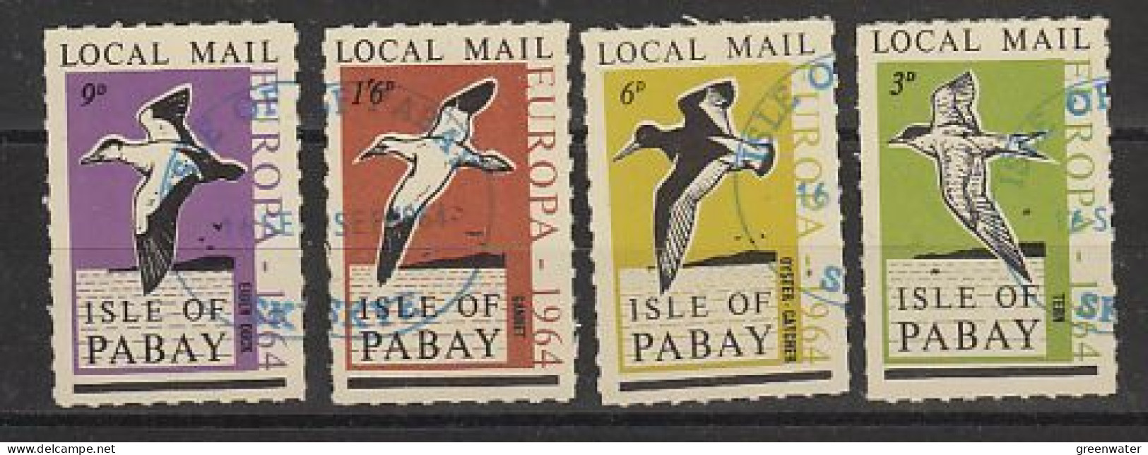 Europa 1964 Isle Of Pabay  BRITISH LOCALS 4v Used (59260A) - 1964