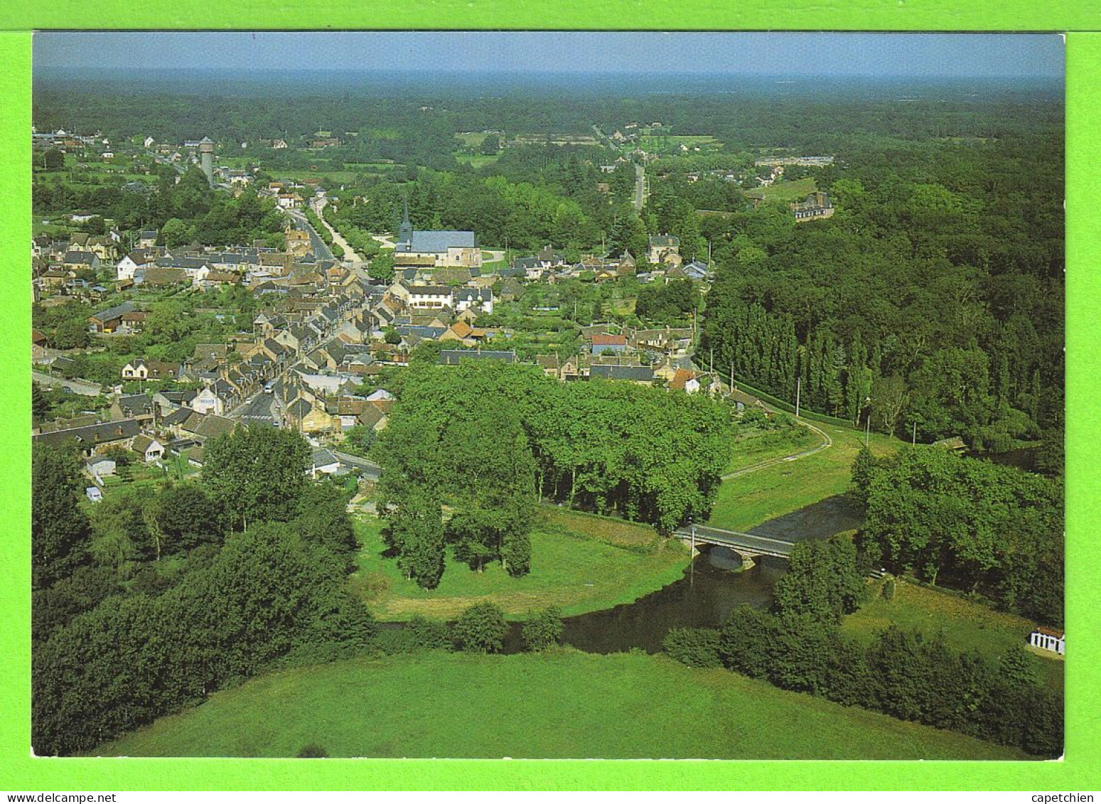 BRINON SUR SAULDRE - VUE AERIENNE - Carte Vierge - Brinon-sur-Sauldre