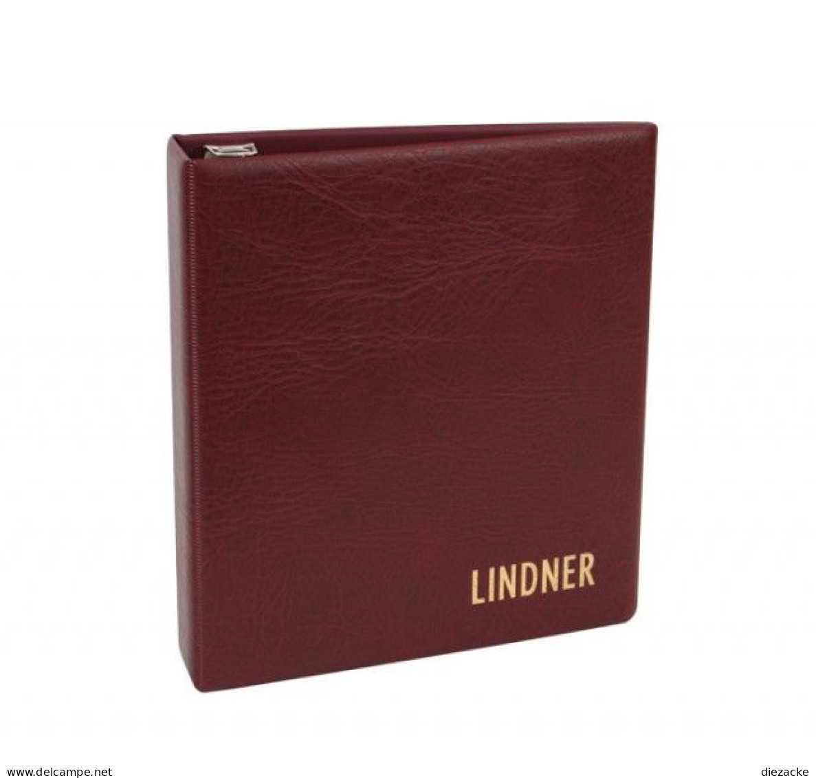 Lindner UNIPLATE Ringbinder Weinrot Luxus 1710 Neu ( - Alben Leer