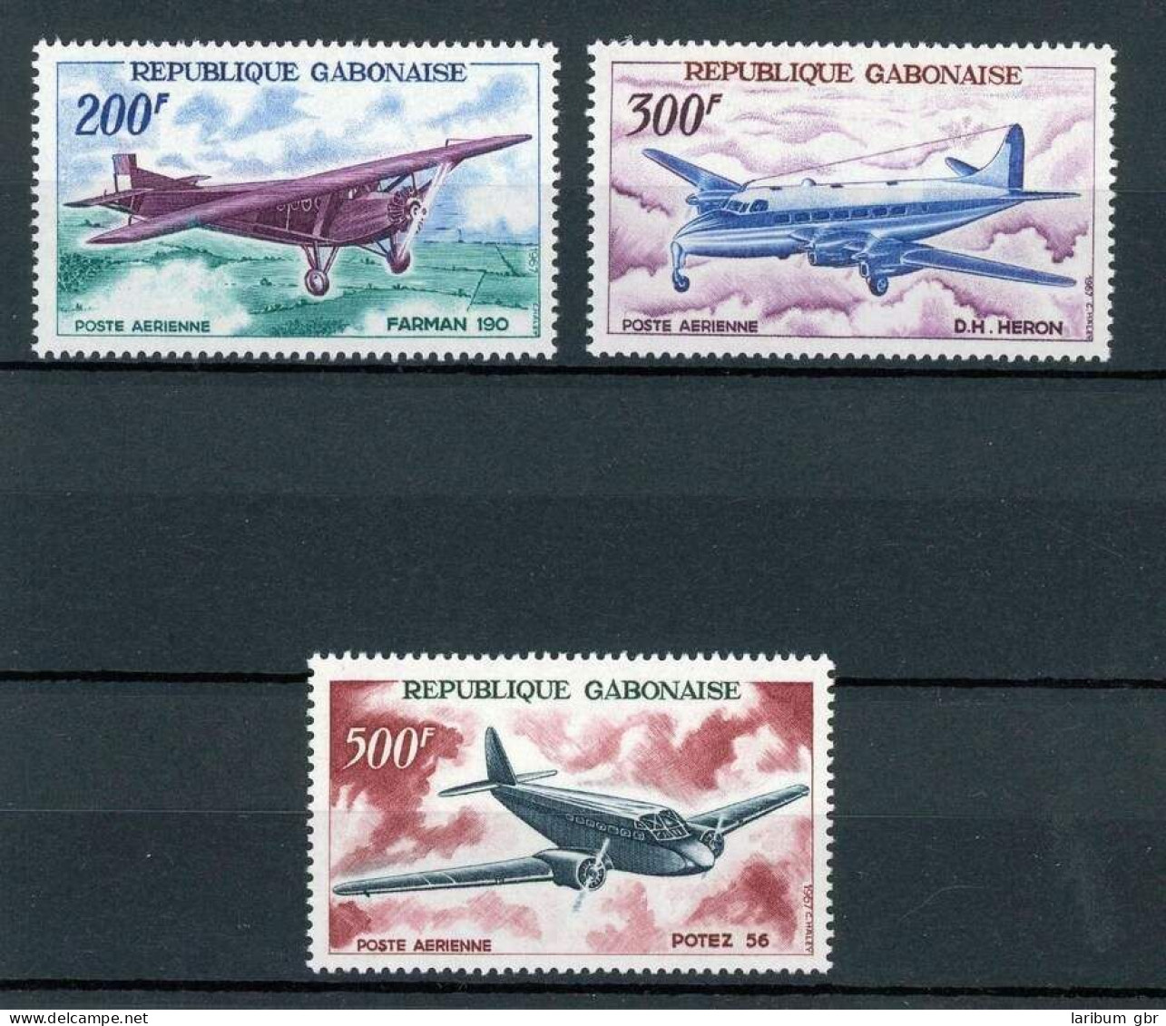 Gabun 273-275 Postfrisch Flugzeuge #GK506 - Gabun (1960-...)