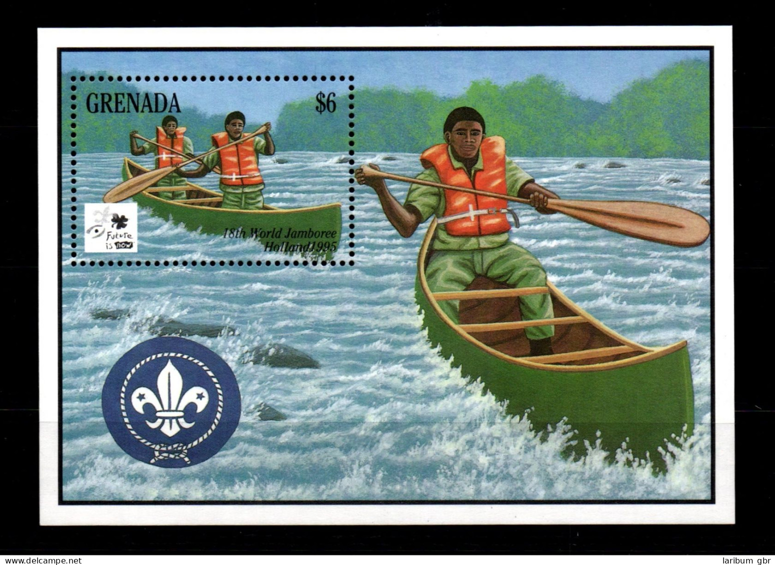 Grenada Block 392 Mit 2932 Postfrisch Natur Pfadfinder #GJ604 - Grenada (1974-...)