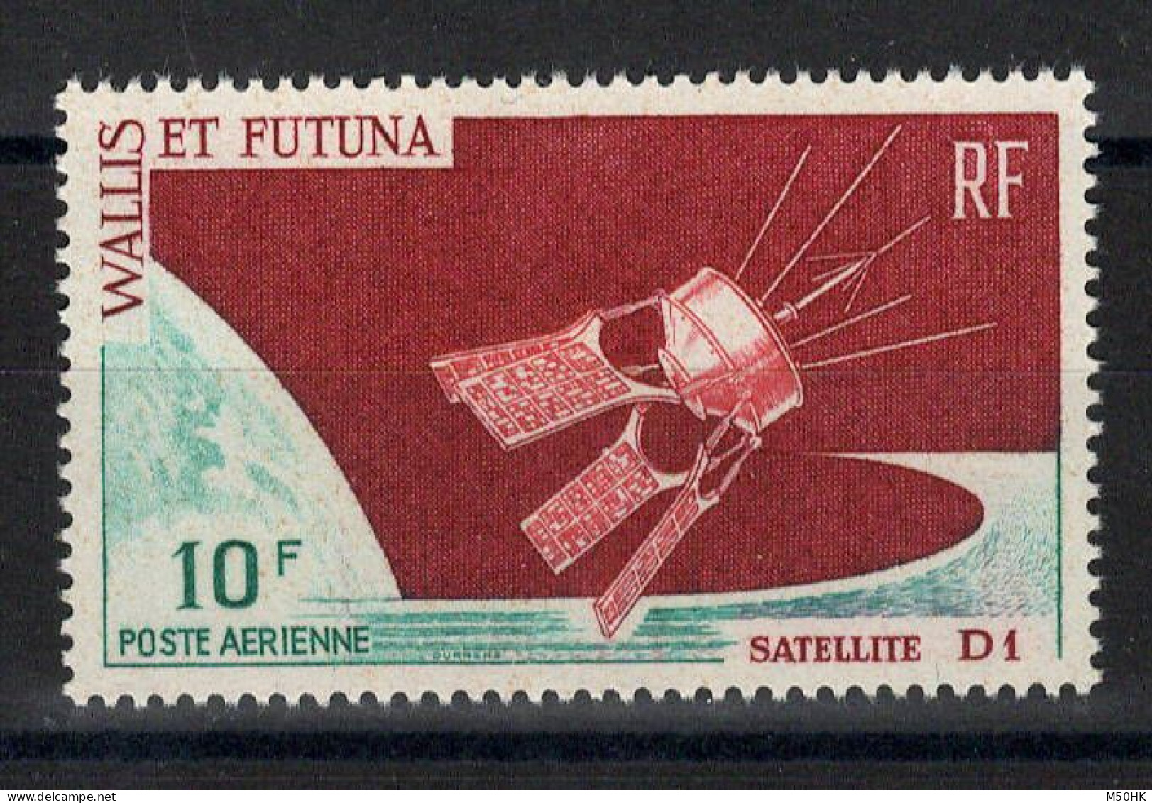 PROMOTION - Wallis & Futuna - YV PA 26 N** MNH Luxe , Satellite D1 , Cote 4,50 Euros - Unused Stamps