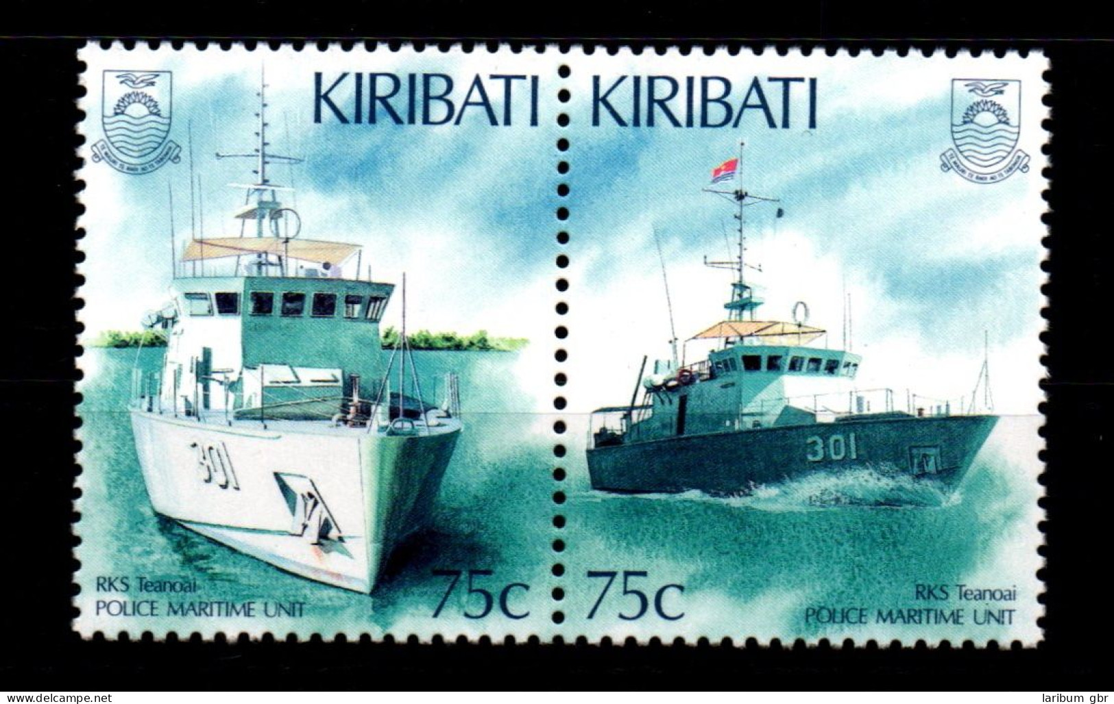 Kiribati 726-727 Postfrisch Paar Schifffahrt #GJ859 - Kiribati (1979-...)