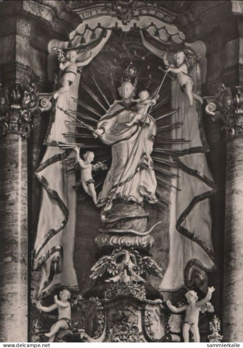 36003 - Schwäbisch Gmünd - St. Franziskus-Kirche, Hochaltar - Ca. 1955 - Schwaebisch Gmünd
