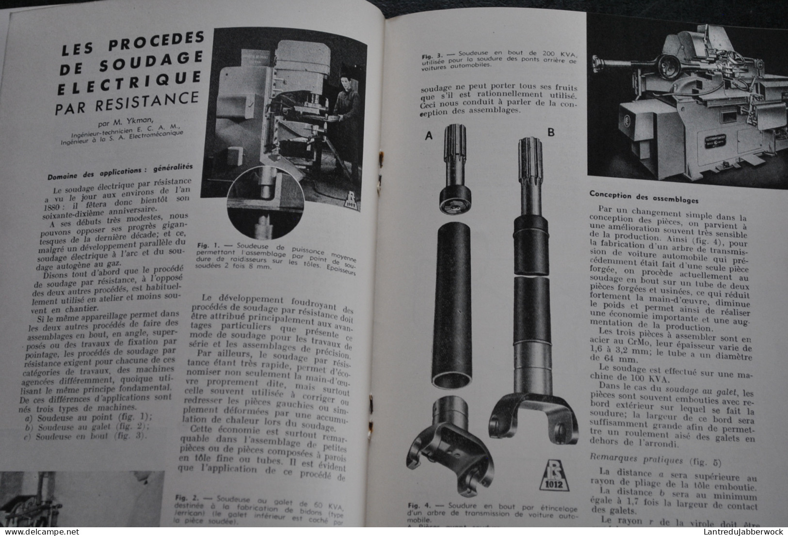 La Pratique Du Soudage Revue Technique De Soudure N°1 Novembre 1947 Autogène Chaudière De Locomotive Charbonnage Brasure - Bricolage / Técnico