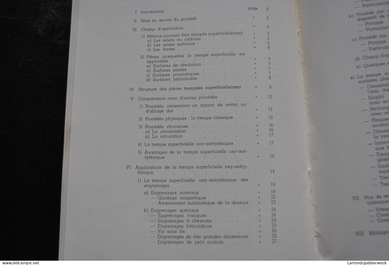 La Trempe Superficielle Procédé Oxy-Acétylénique L'Oxhydrique Internationale Soudure Soudage Découpage Chalumeau - Do-it-yourself / Technical