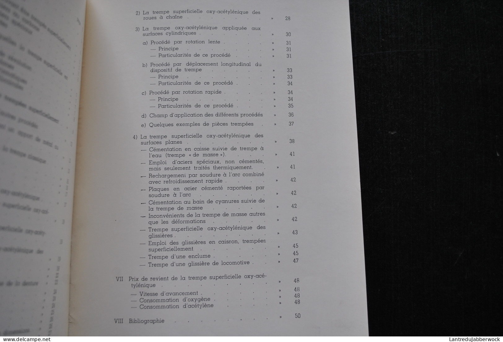 La Trempe Superficielle Procédé Oxy-Acétylénique L'Oxhydrique Internationale Soudure Soudage Découpage Chalumeau - Bricolage / Técnico