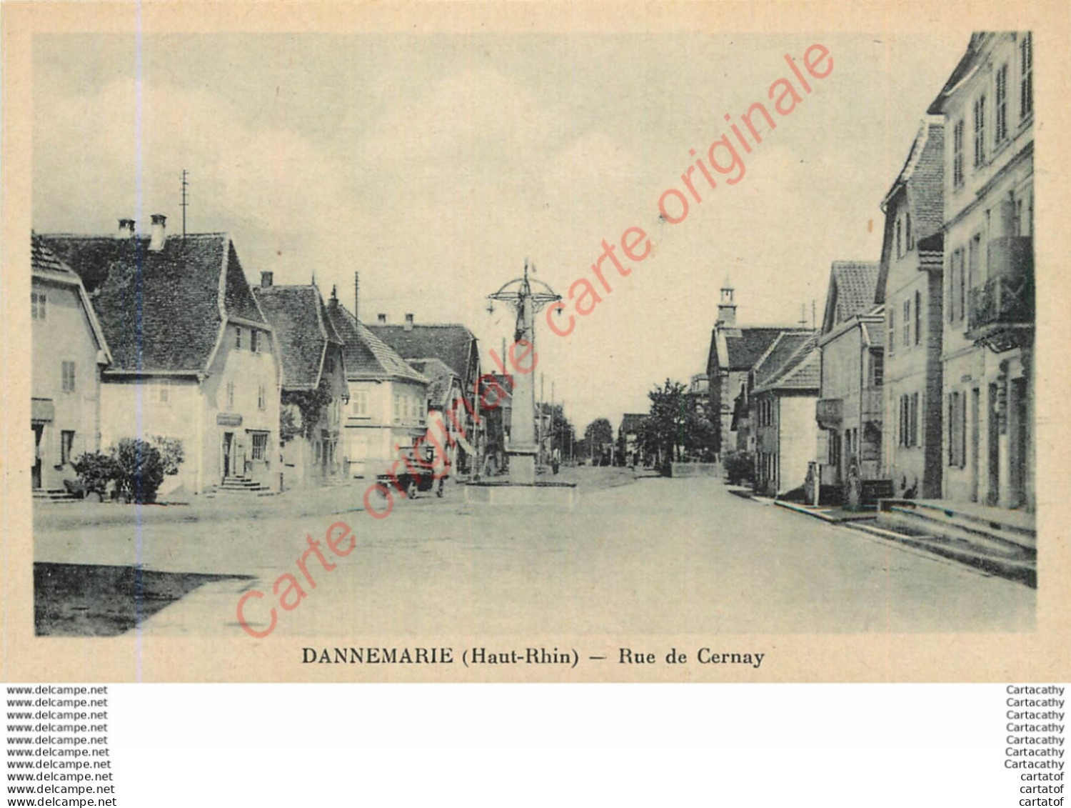 68.  DANNEMARIE .  Rue De Cernay . - Dannemarie