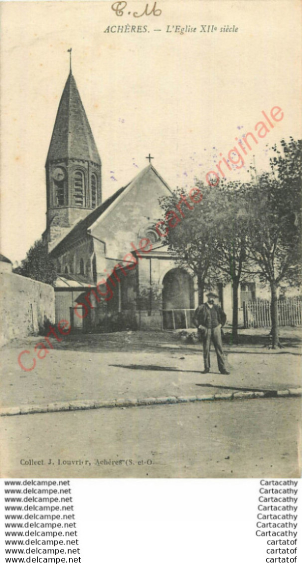 78.  ACHERES . L'Eglise . - Acheres