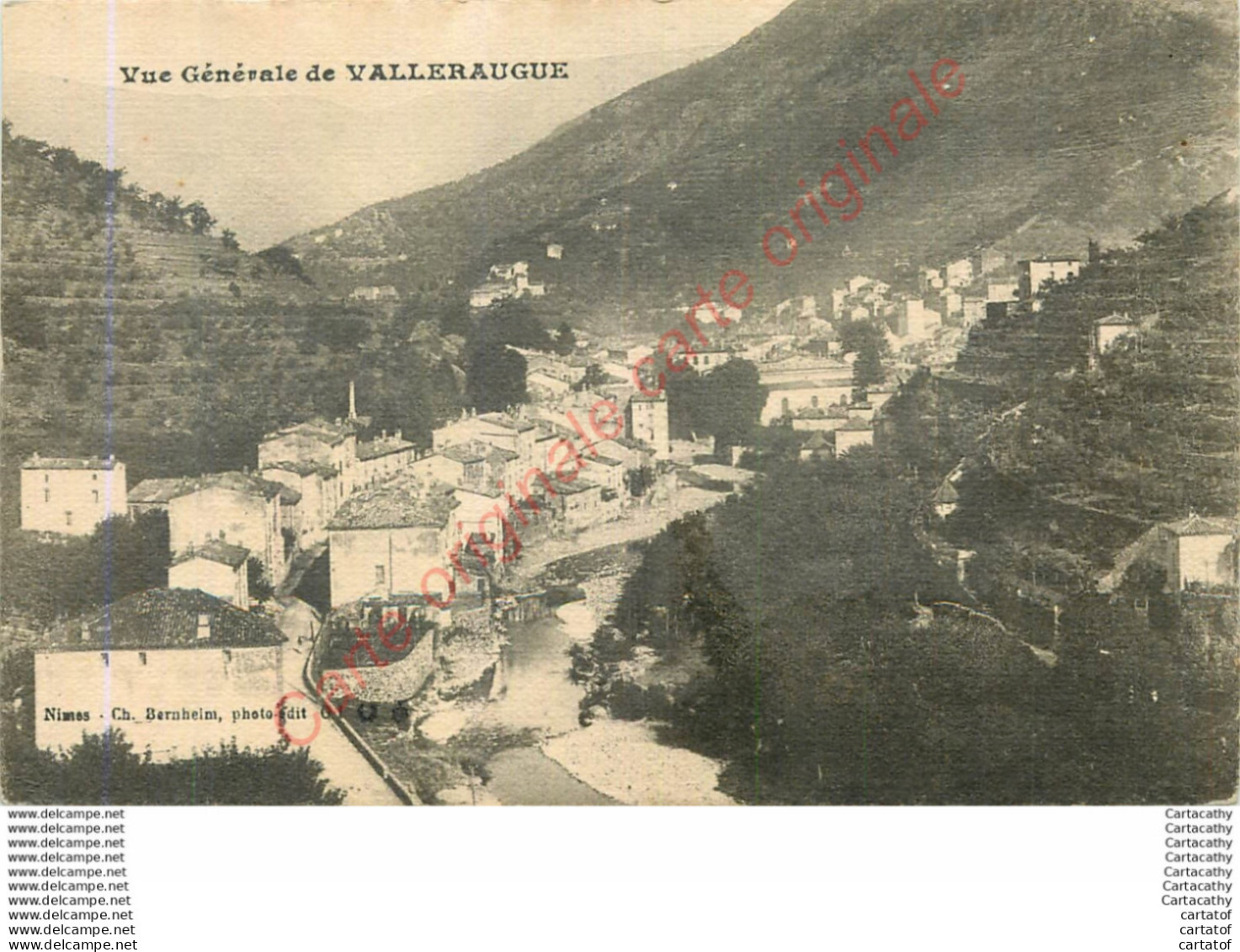 30.  VALLERAUGUE .  Vue Générale . - Valleraugue