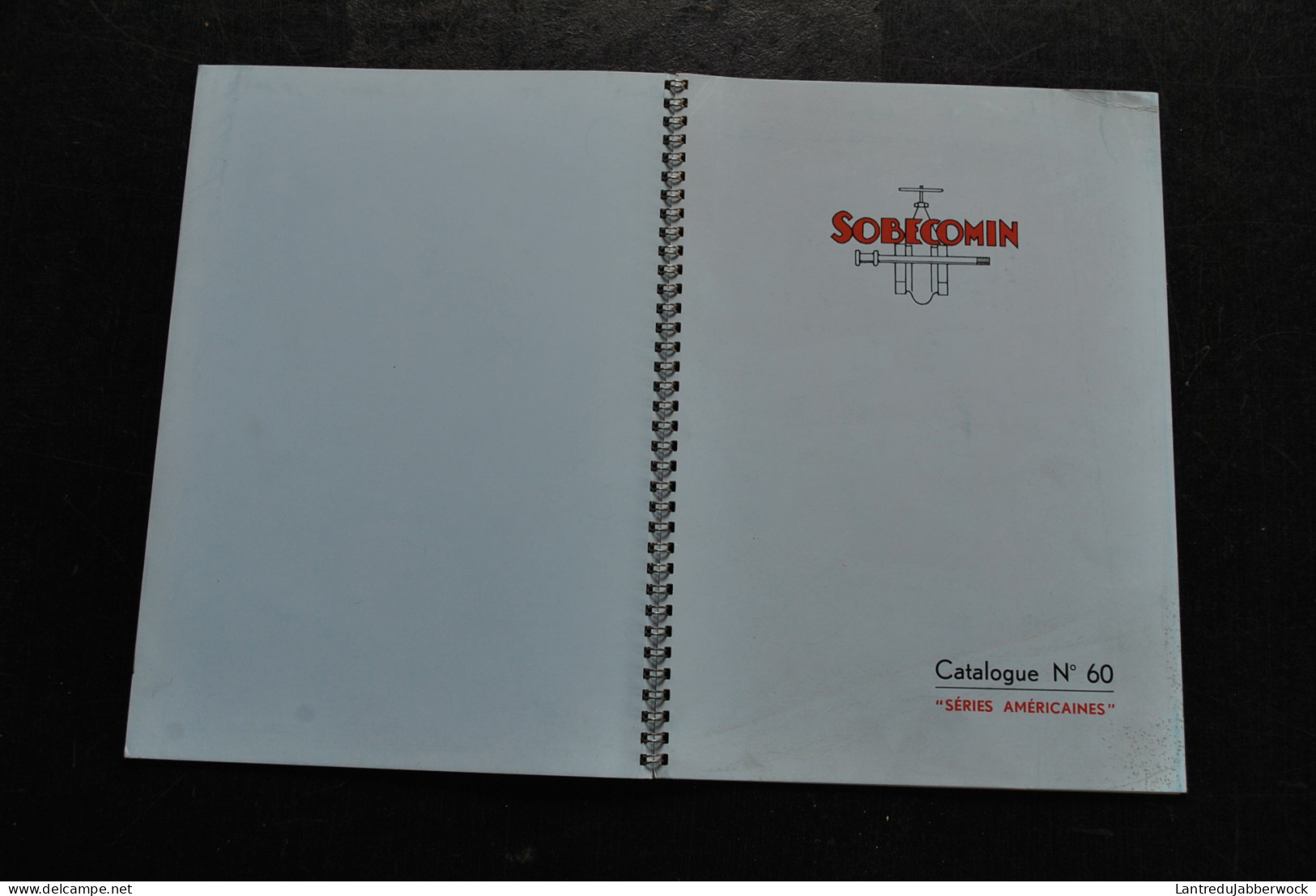 SOBECOMIN Catalogue N°60 Séries Américaines Tubes Raccords Robinetterie Industrie Pétrolifère RARE TBE - Do-it-yourself / Technical