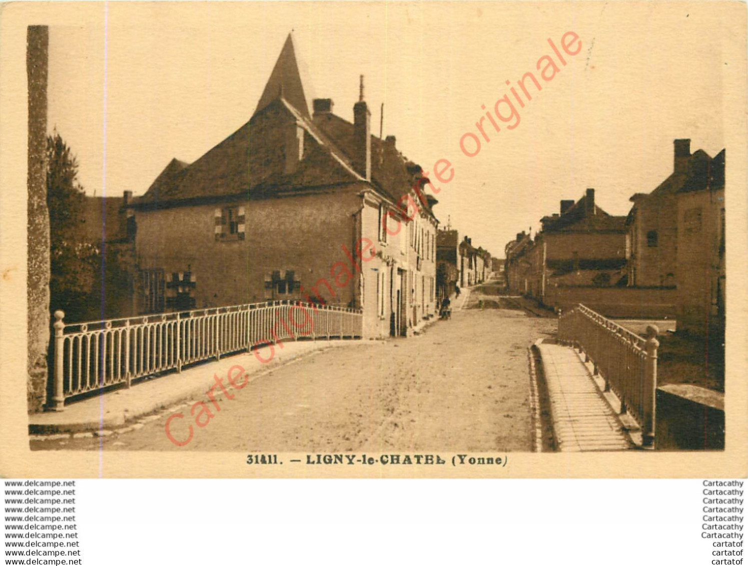 89.  LIGNY Le CHATEL . - Ligny Le Chatel