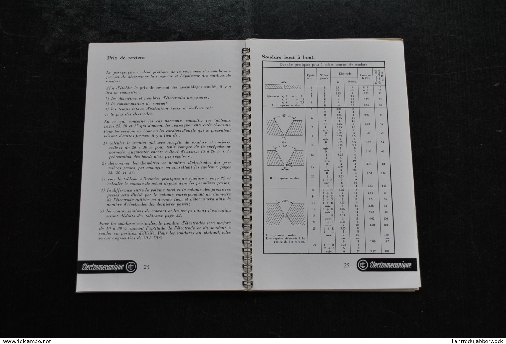 Manuel Du Soudeur à L'arc Plaquette S.A. Electromecanique Soudage Cours Pratique électrodes Poste De Soudure Accessoires - Bricolage / Technique