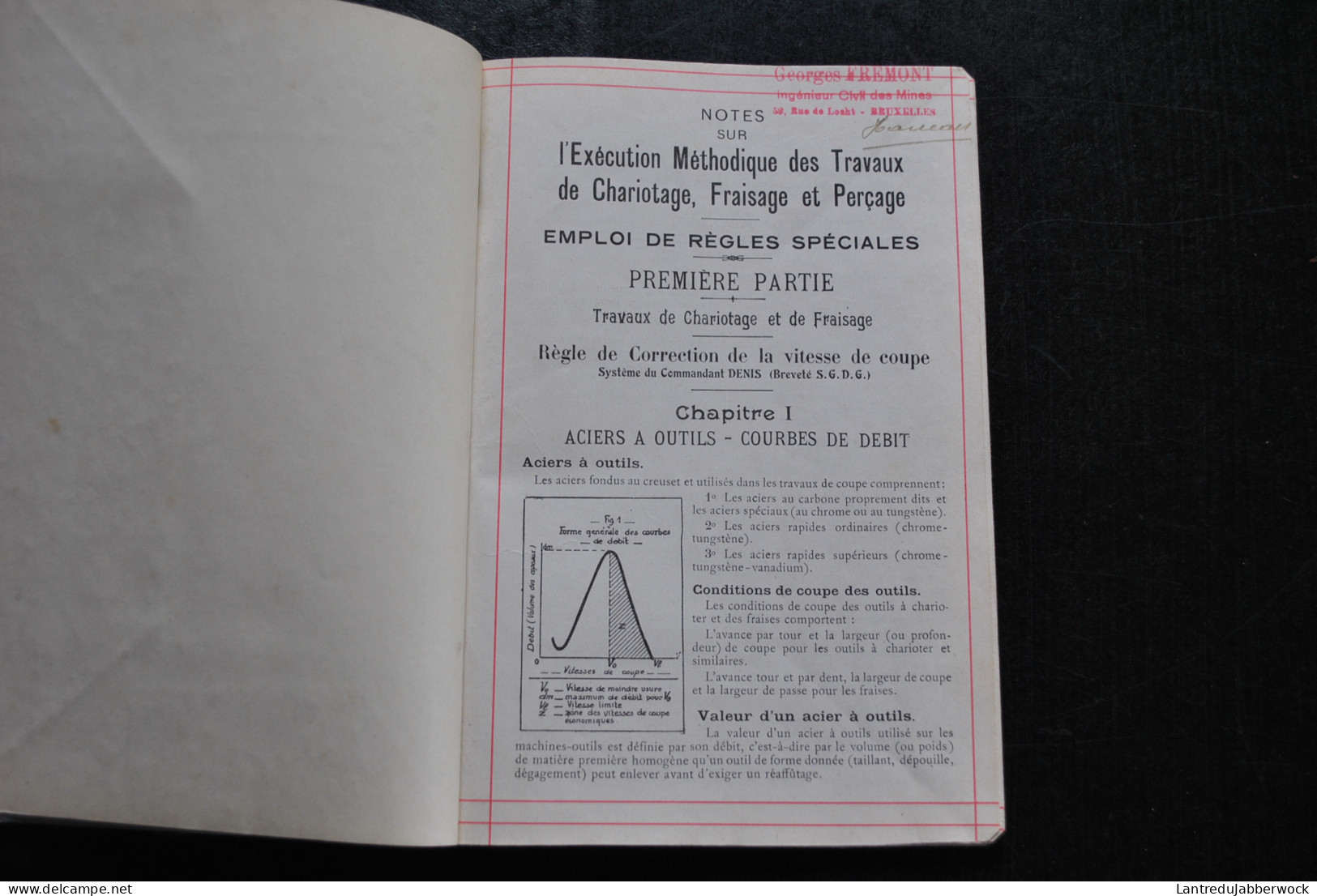 L'interchangeabilité Dans Les Travaux En Série Exécution De Travaux De Chariotage Fraisage Et Perçage MORIN Usinage - Bricolage / Técnico