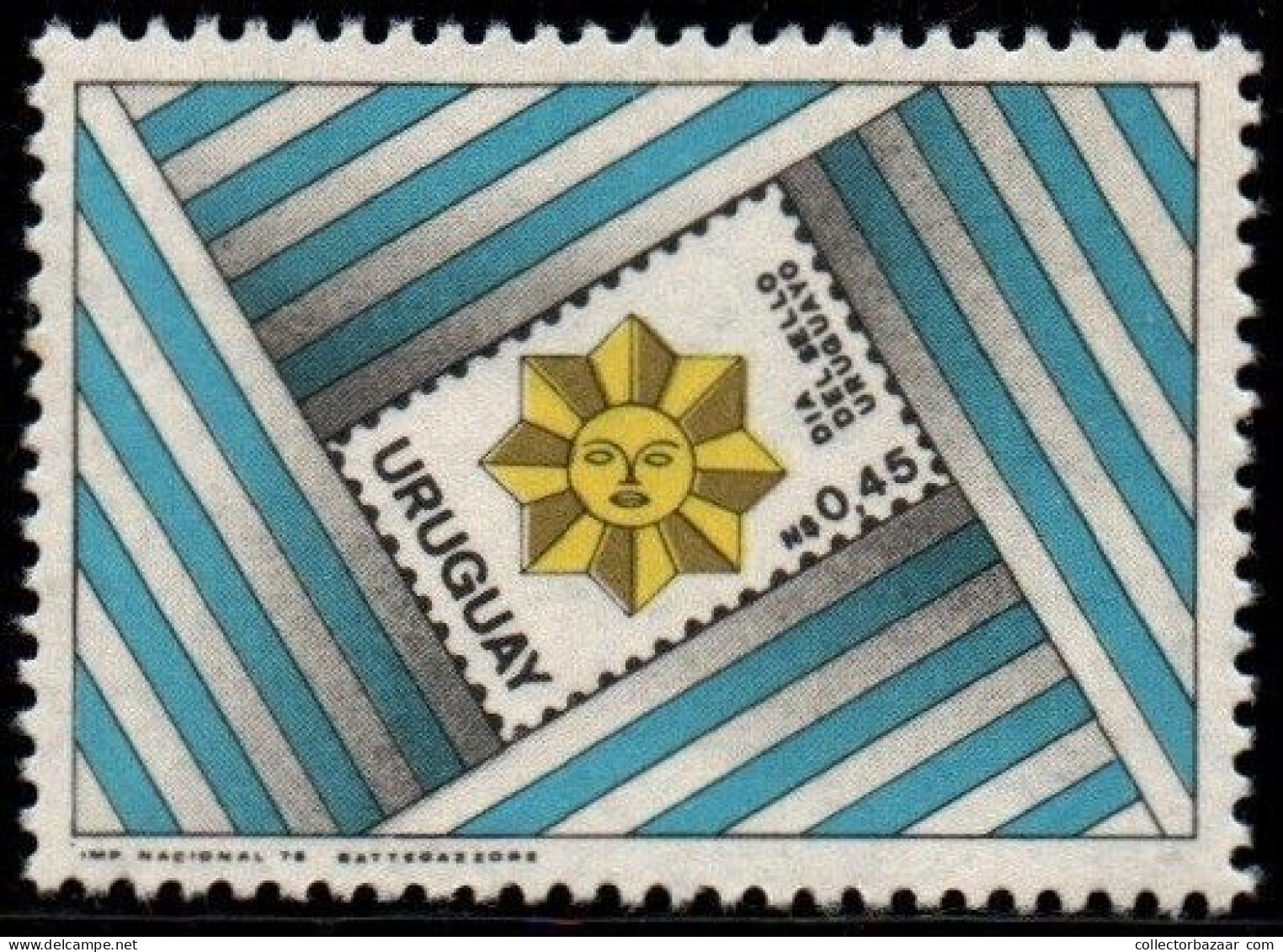 1977 Uruguay ''El Sol De Mayo'' #984 ** MNH - Uruguay