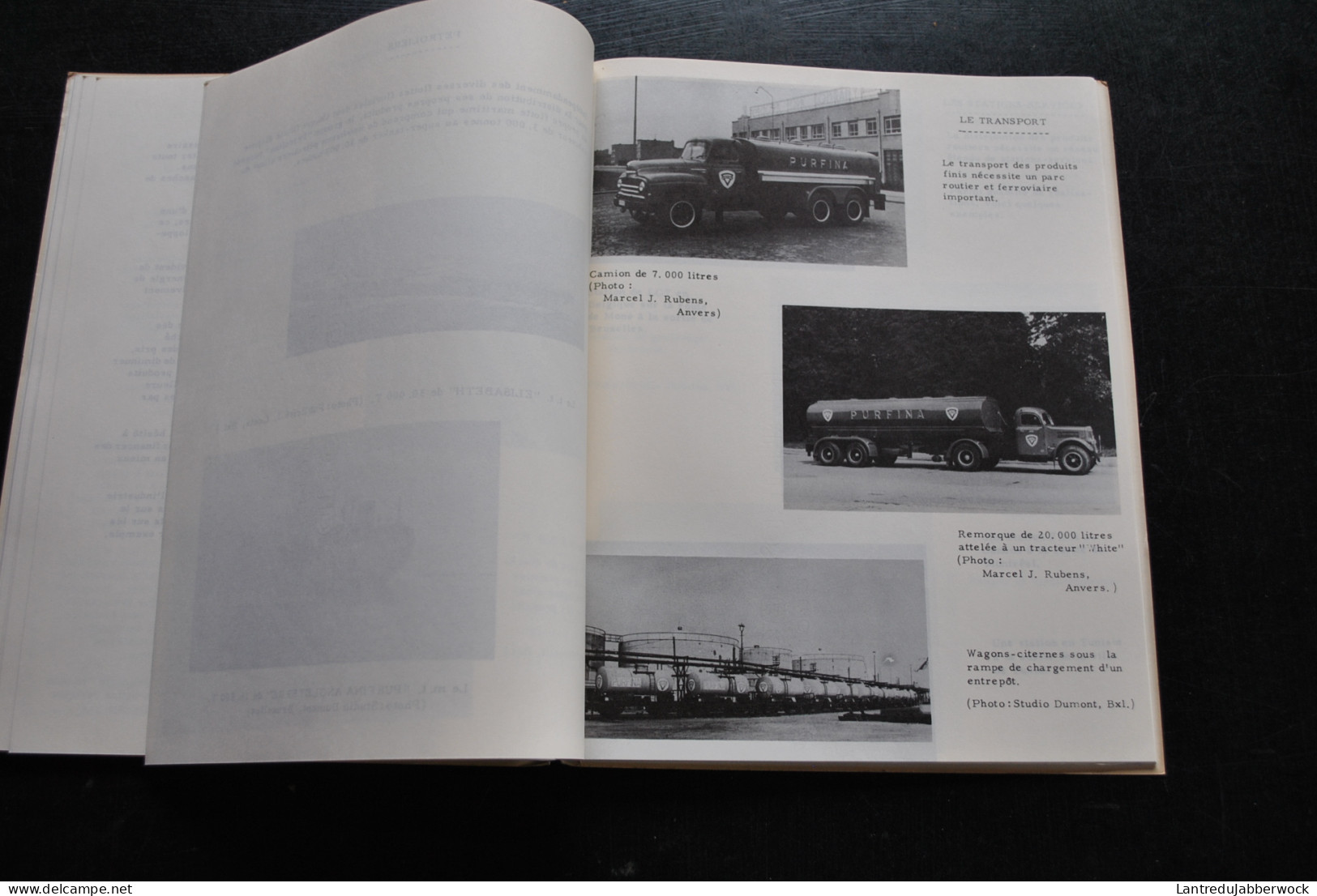 Le Pétrole Purfina Catalogue Interne Industrie Pétrolière 1954 Raffinerie Petrofina SIBP Petrogaz Gaz Petrolier - Basteln