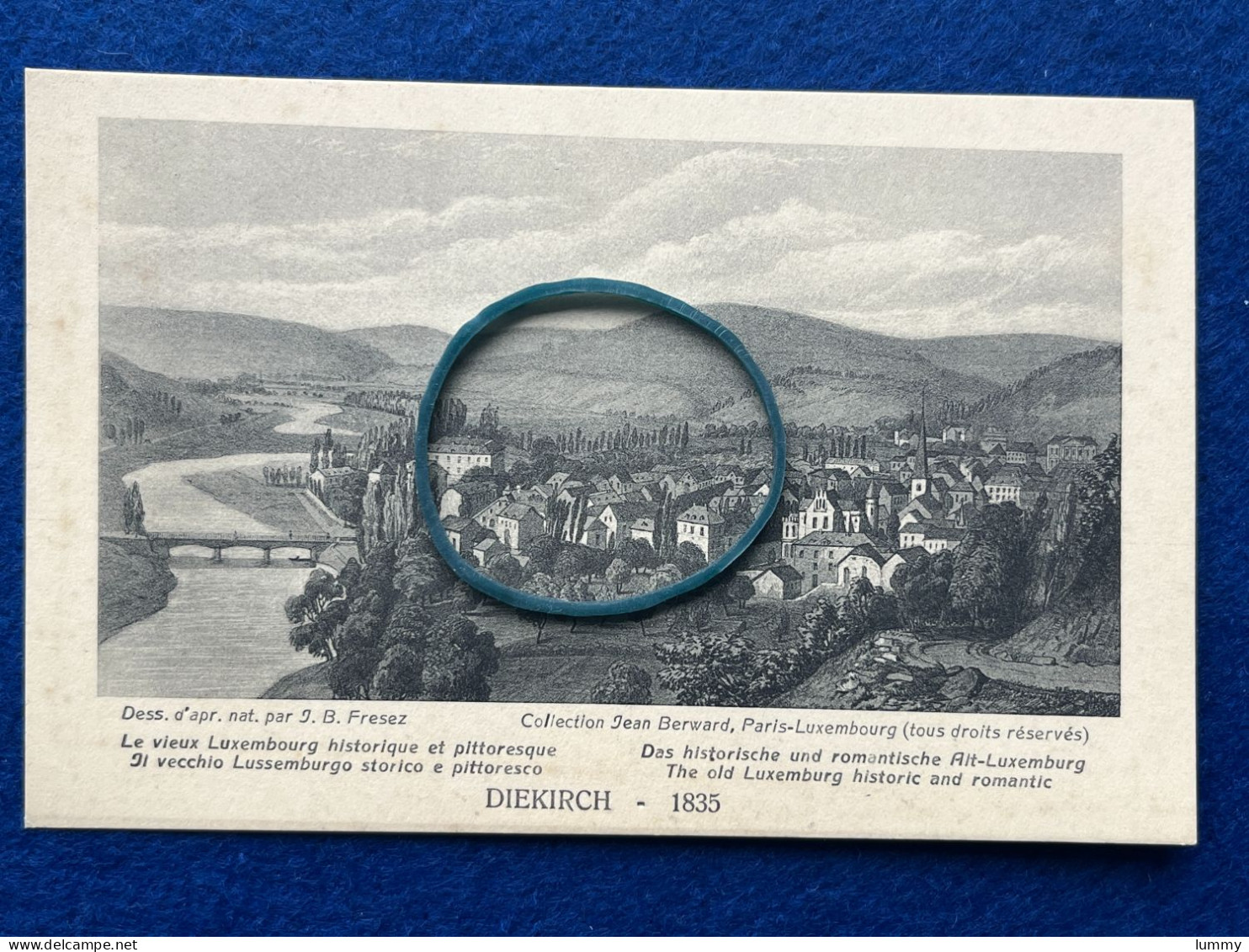 Luxembourg - Diekirch - 1835 - J.B. Fresez - Collection Jean Berward - Diekirch