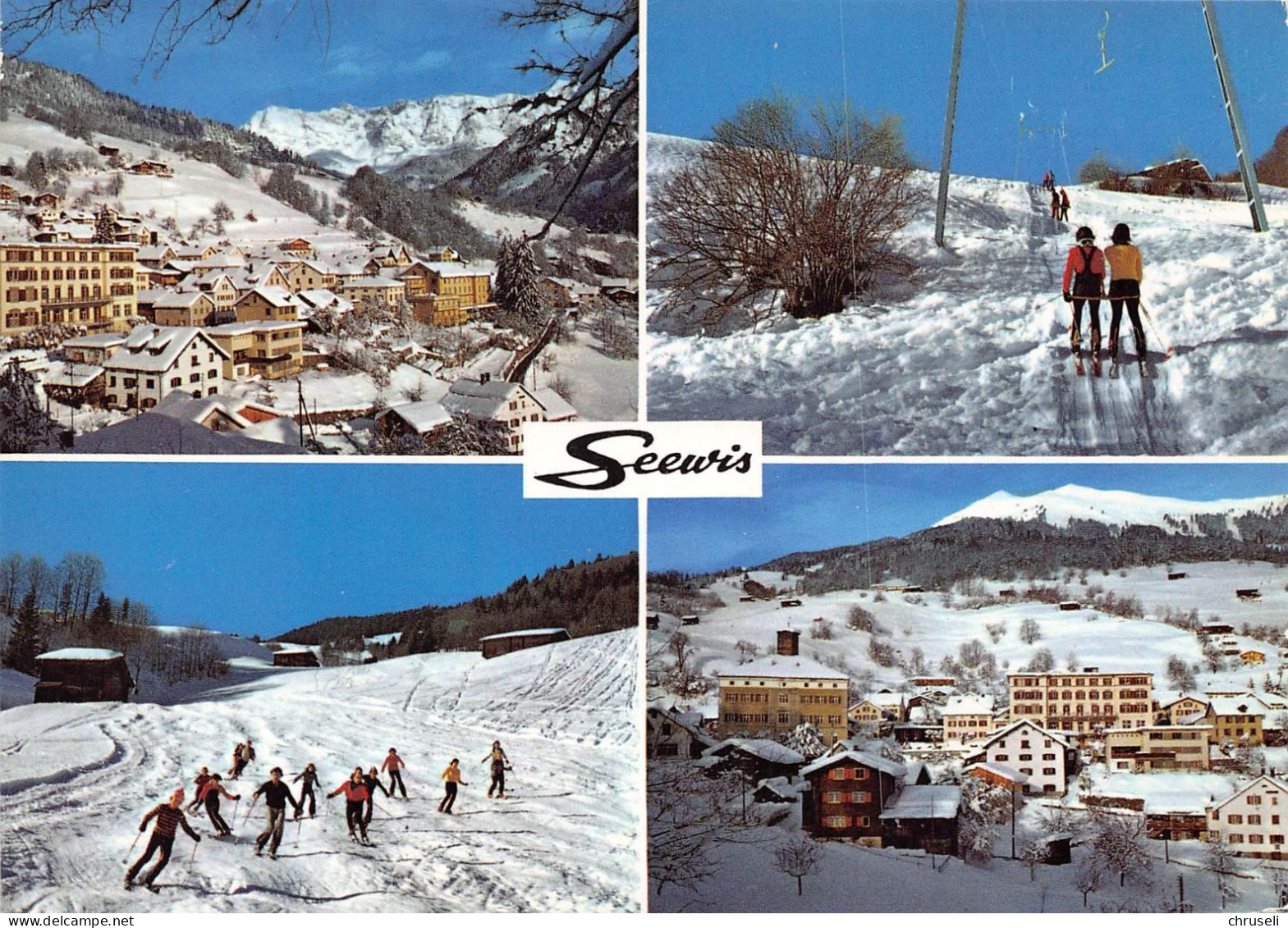 Seewis  4 Bild Skilift - Seewis Im Prättigau