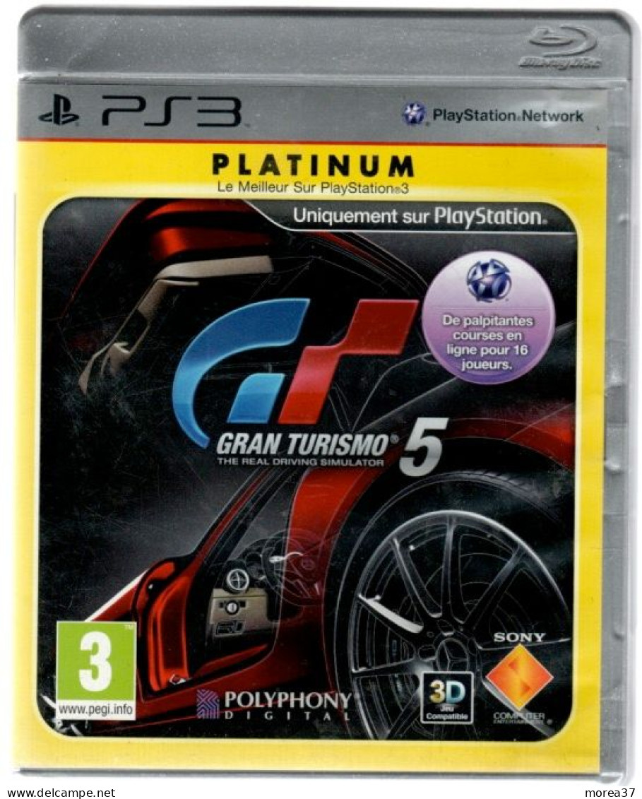 GRAN TURISMO 5  Avec Son Livret - PS3