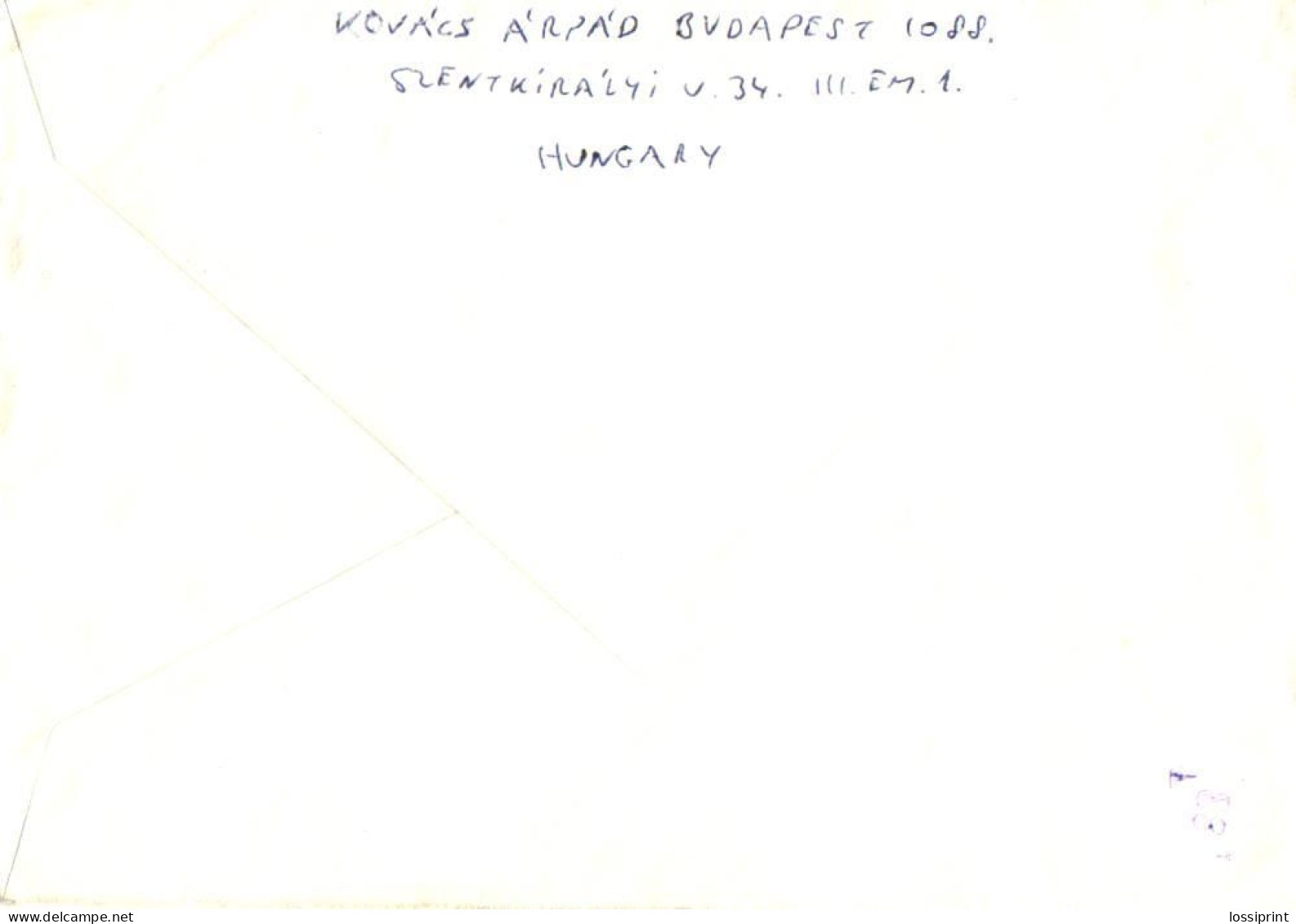 Hungary:Cover With Stamps 1989 - Covers & Documents