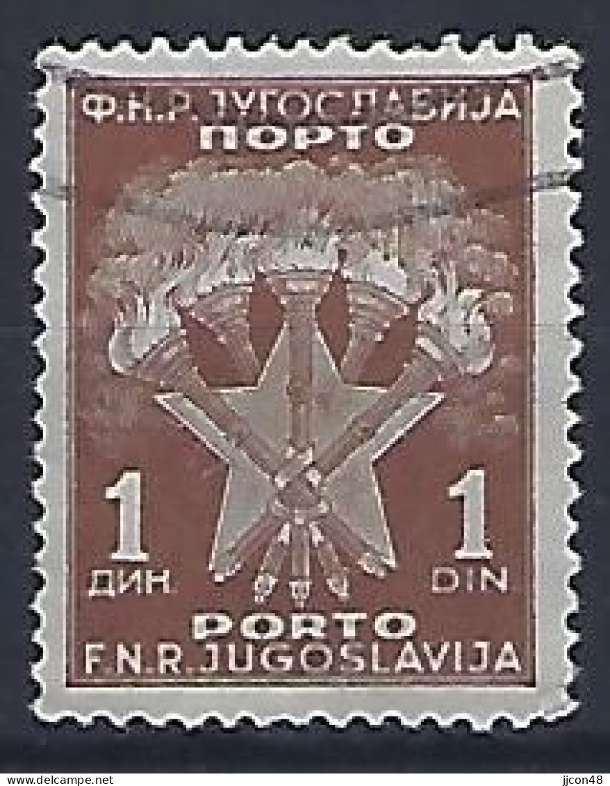 Jugoslavia 1951-52  Portomarken (o) Mi.100 - Postage Due
