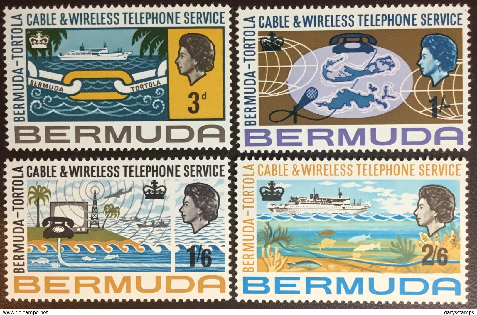 Bermuda 1967 Telephone Service MNH - Bermudes