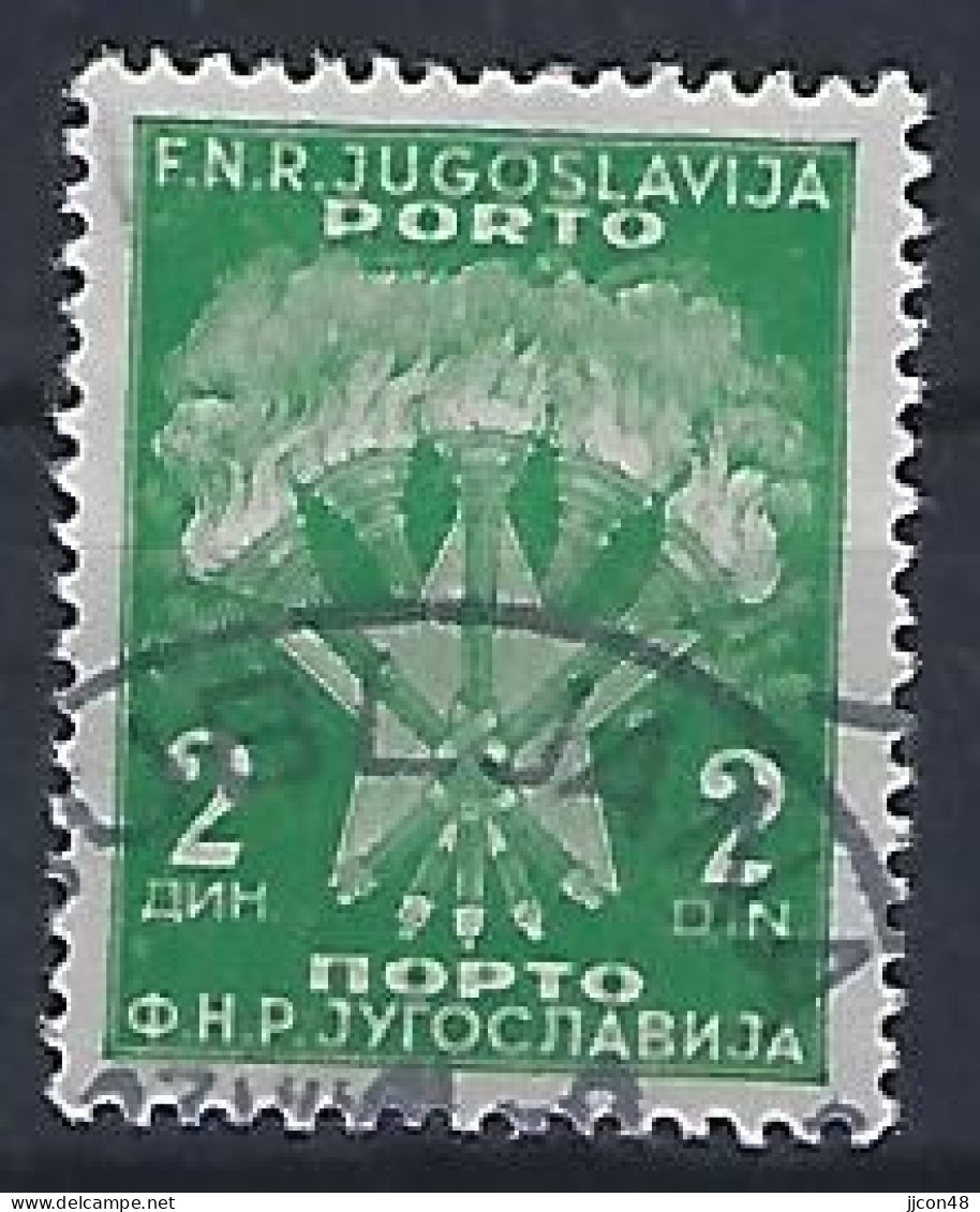 Jugoslavia 1951-52  Portomarken (o) Mi.101 - Strafport