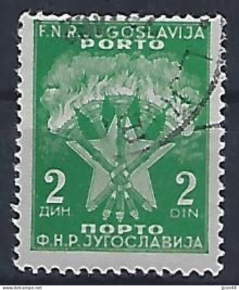 Jugoslavia 1951-52  Portomarken (o) Mi.101 - Strafport