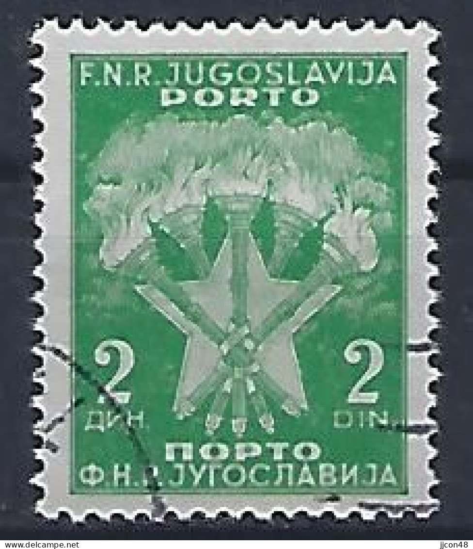 Jugoslavia 1951-52  Portomarken (o) Mi.101 - Impuestos