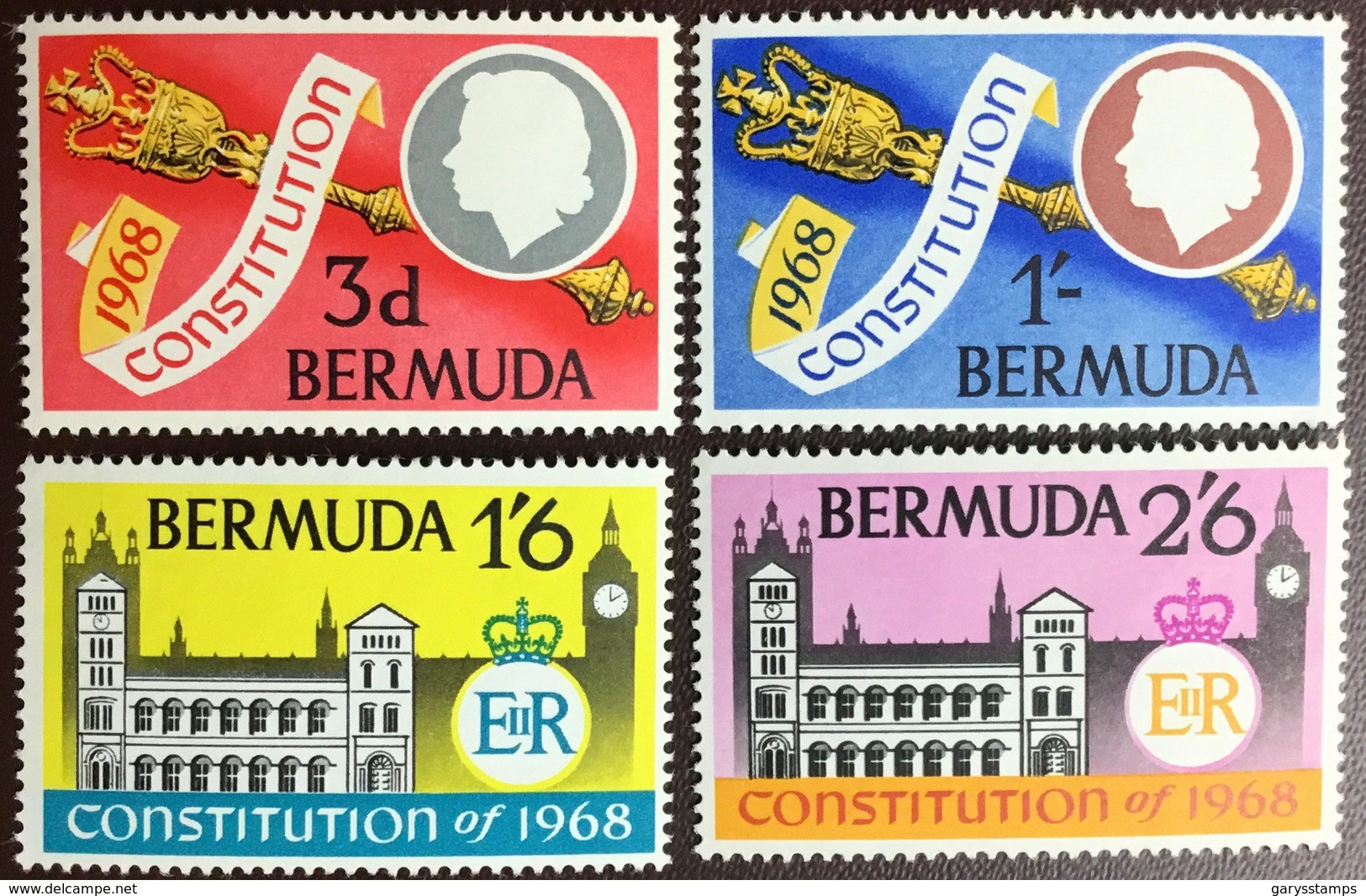 Bermuda 1968 New Constitution MNH - Bermuda