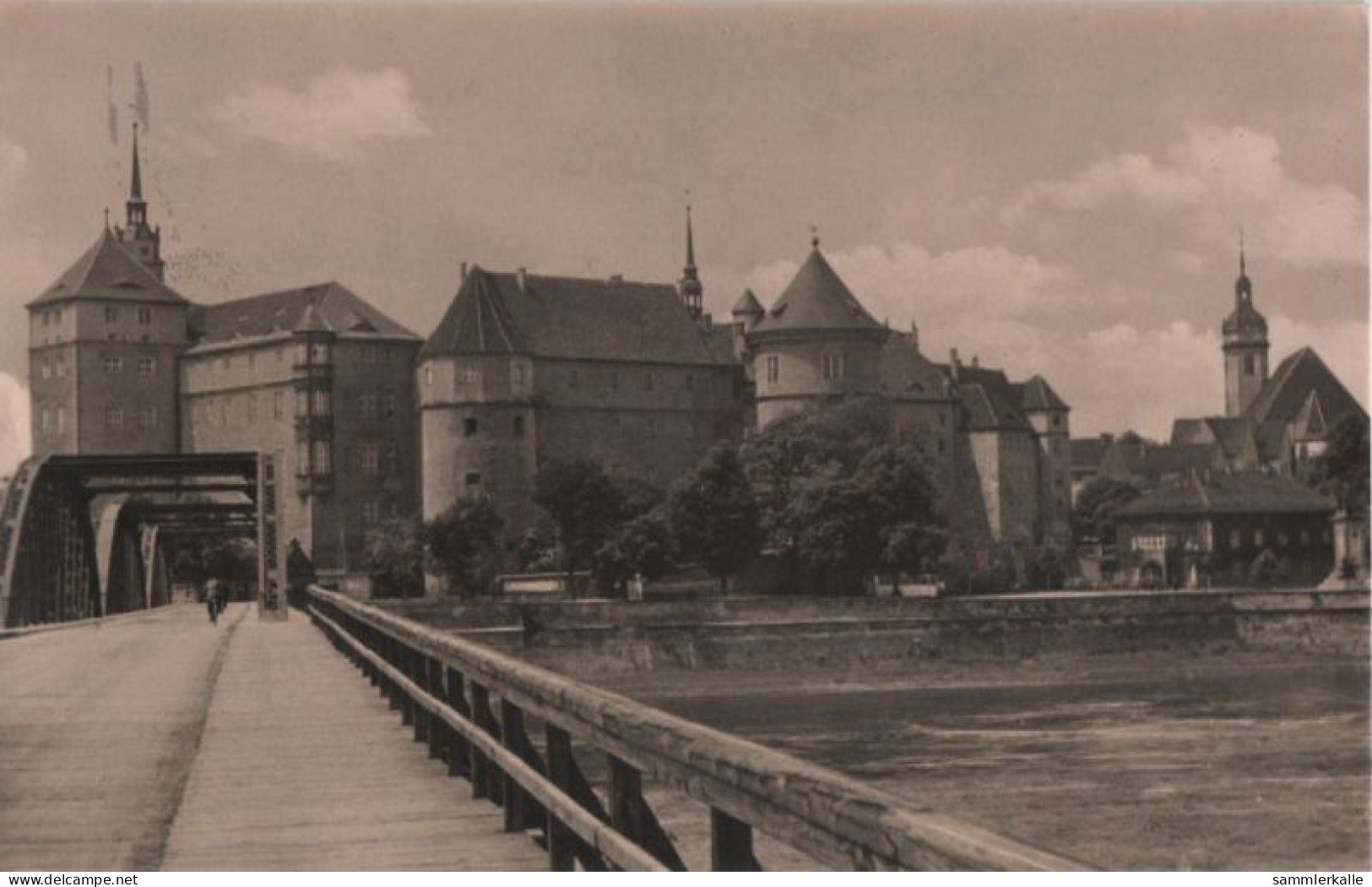 85710 - Torgau - Blick über Die Elbe Auf Schloss Hartenfels - 1959 - Torgau