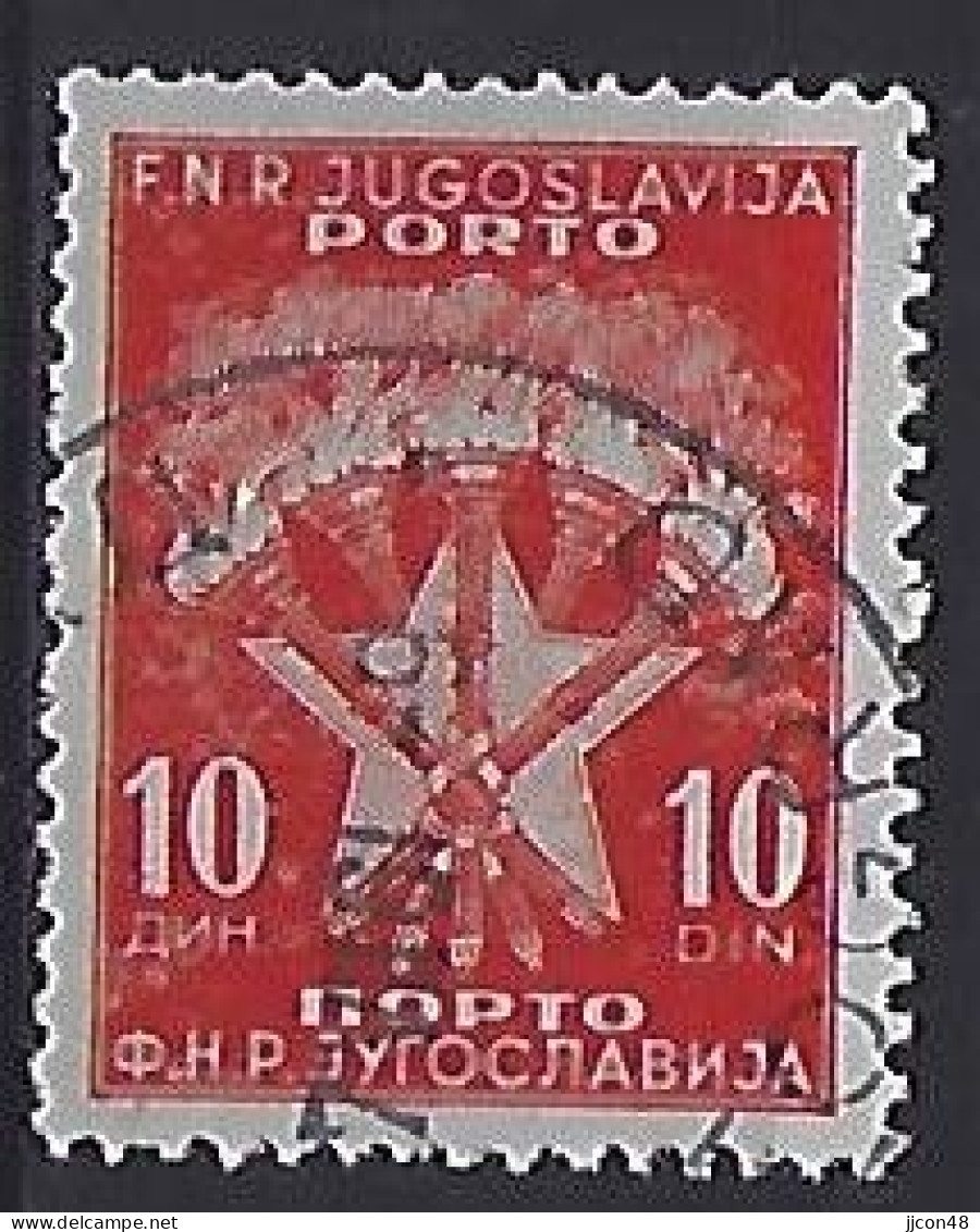 Jugoslavia 1951-52  Portomarken (o) Mi.103 - Postage Due