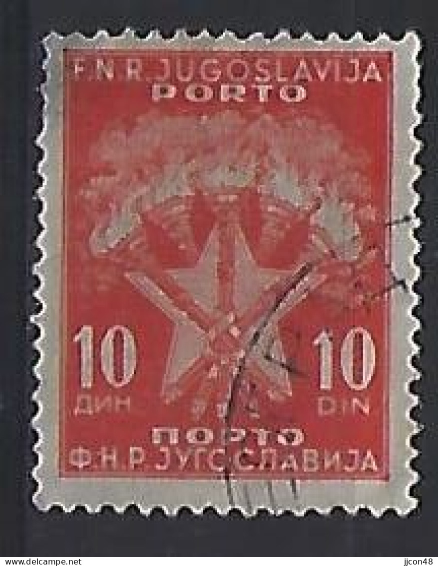 Jugoslavia 1951-52  Portomarken (o) Mi.103 - Strafport