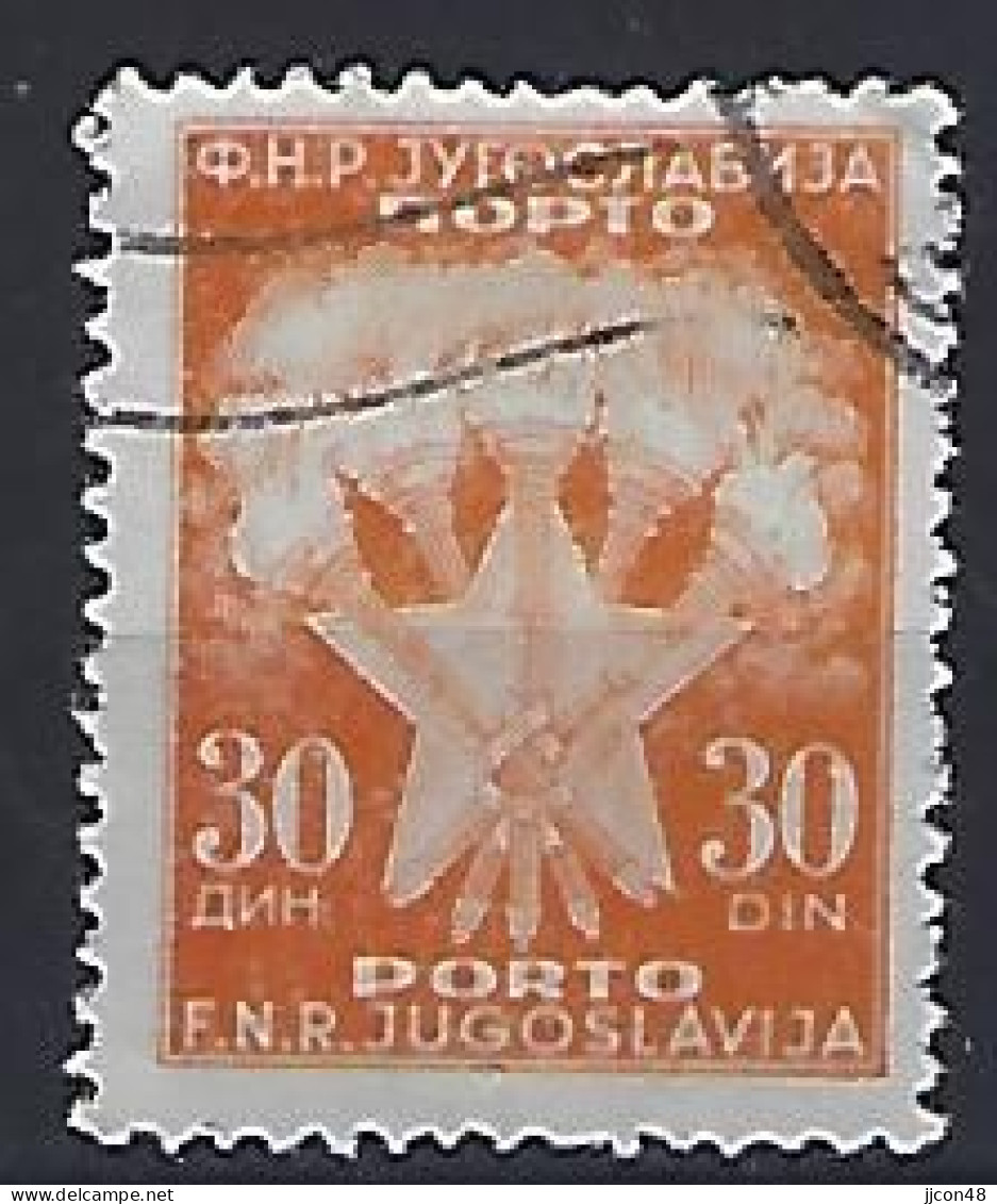 Jugoslavia 1951-52  Portomarken (o) Mi.105 - Impuestos