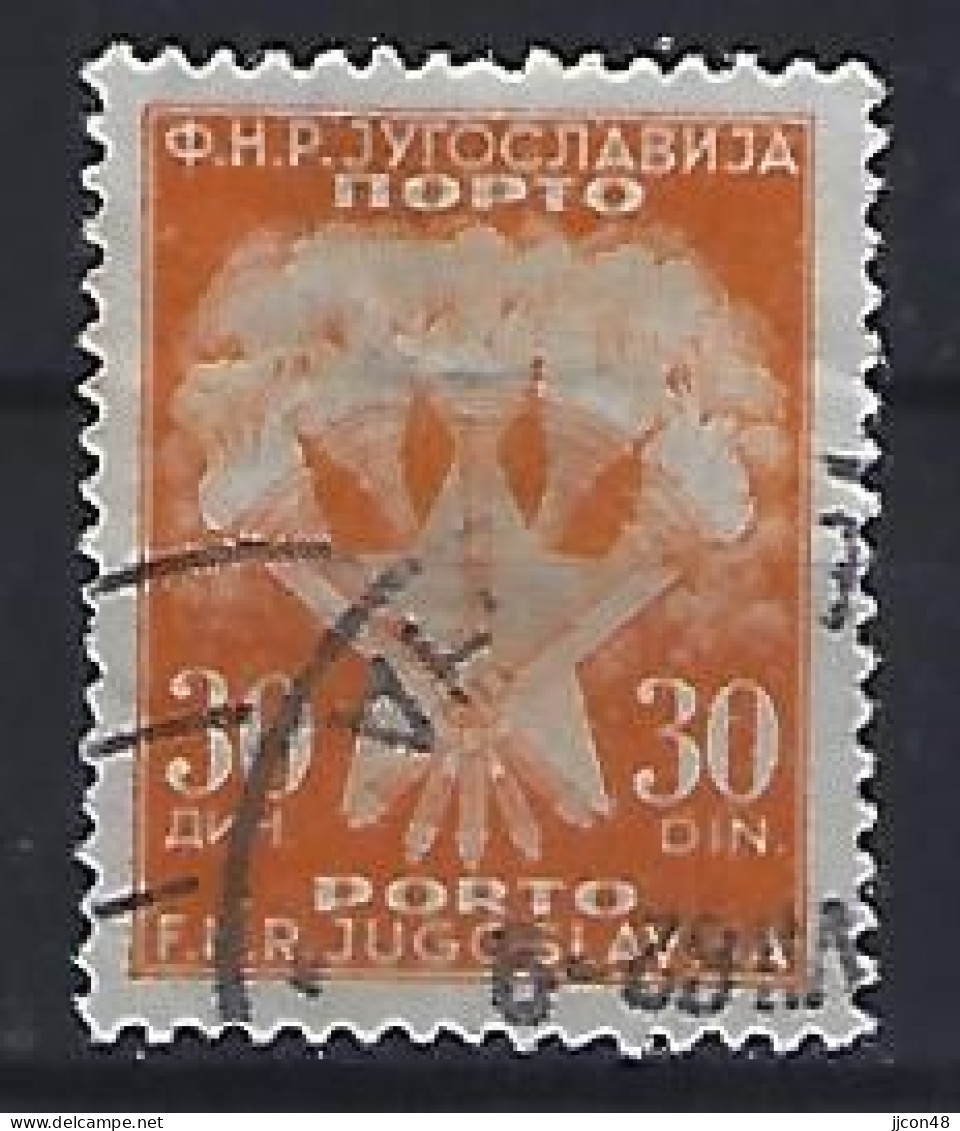 Jugoslavia 1951-52  Portomarken (o) Mi.105 - Portomarken