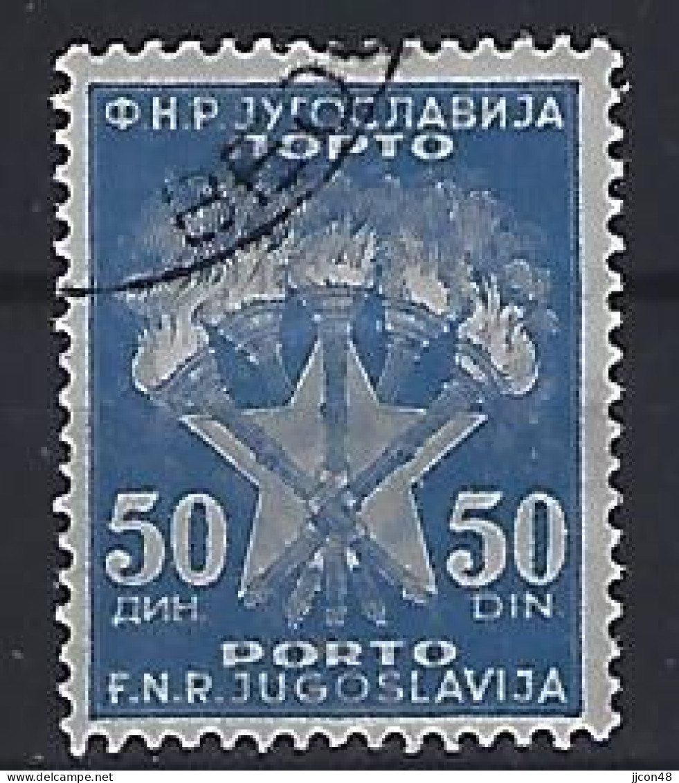 Jugoslavia 1951-52  Portomarken (o) Mi.106 - Postage Due