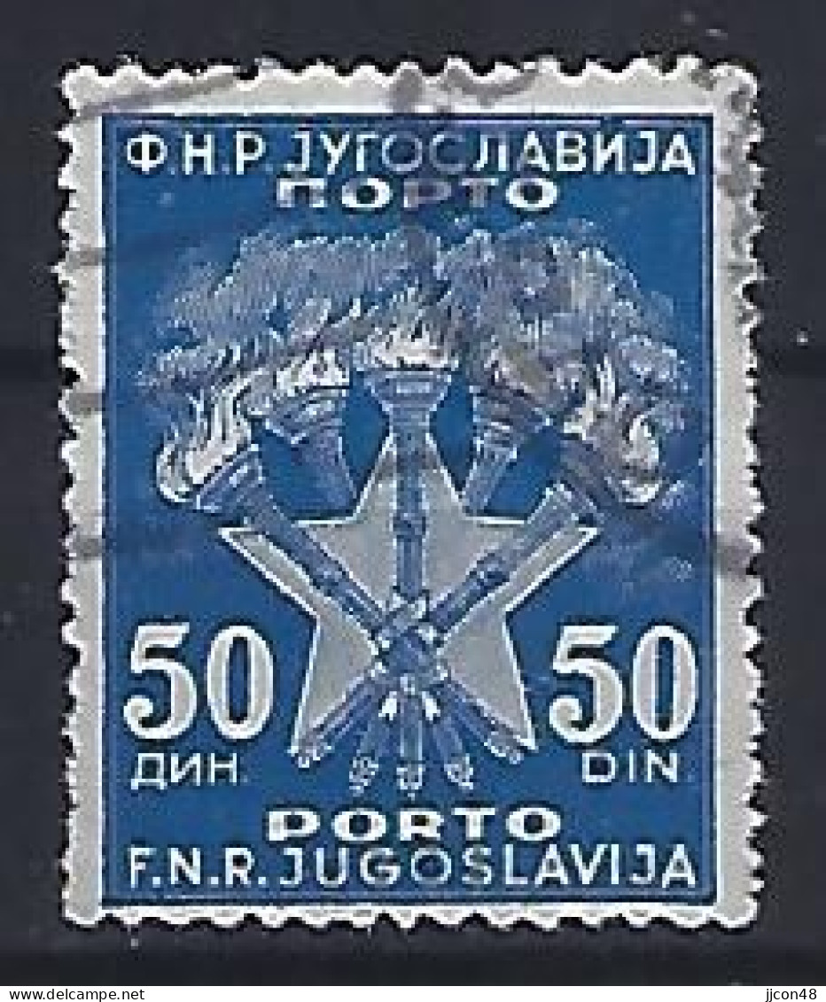 Jugoslavia 1951-52  Portomarken (o) Mi.106 - Postage Due