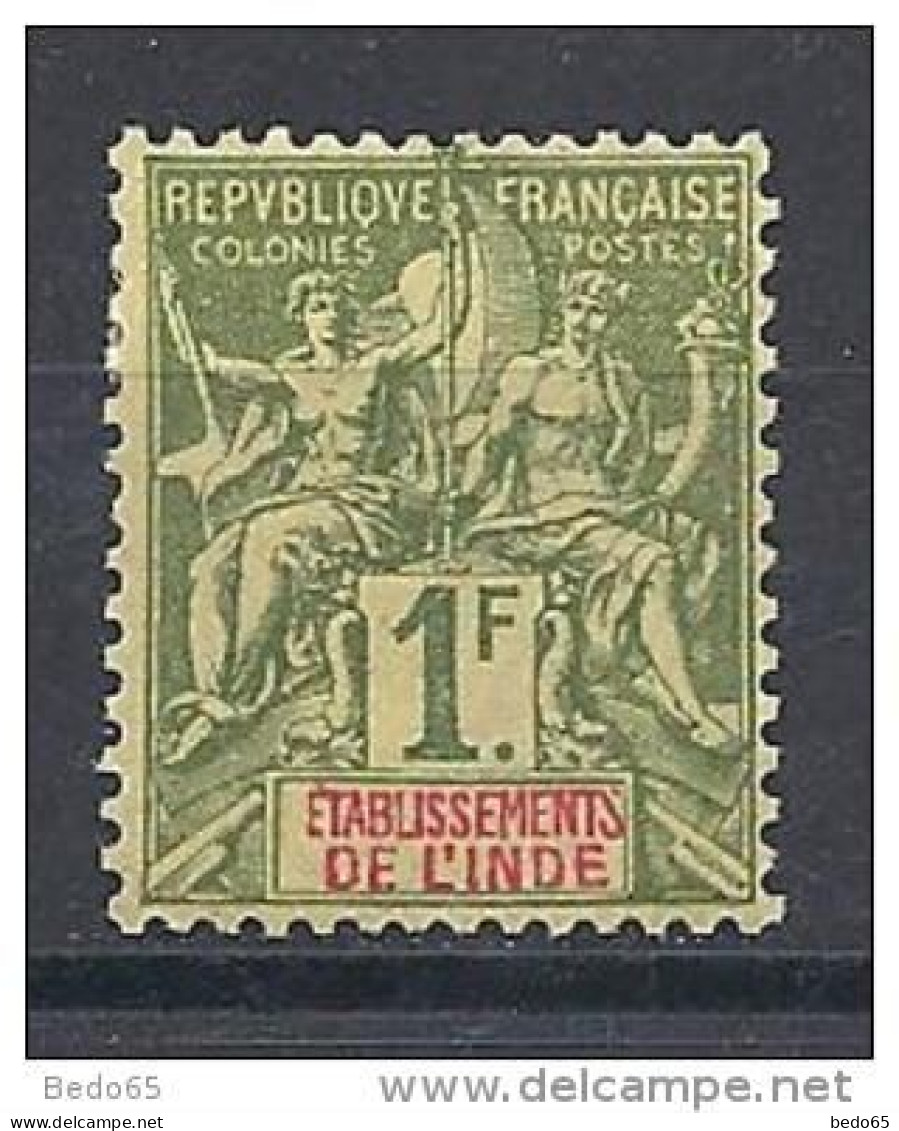 INDE TYPE GROUPE  N ° 13 NEUF* TTB - Unused Stamps