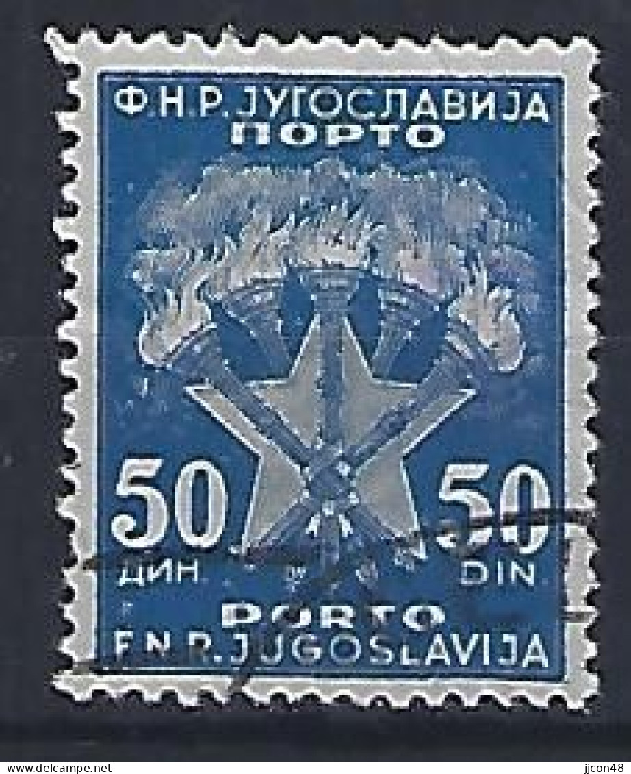 Jugoslavia 1951-52  Portomarken (o) Mi.106 - Postage Due