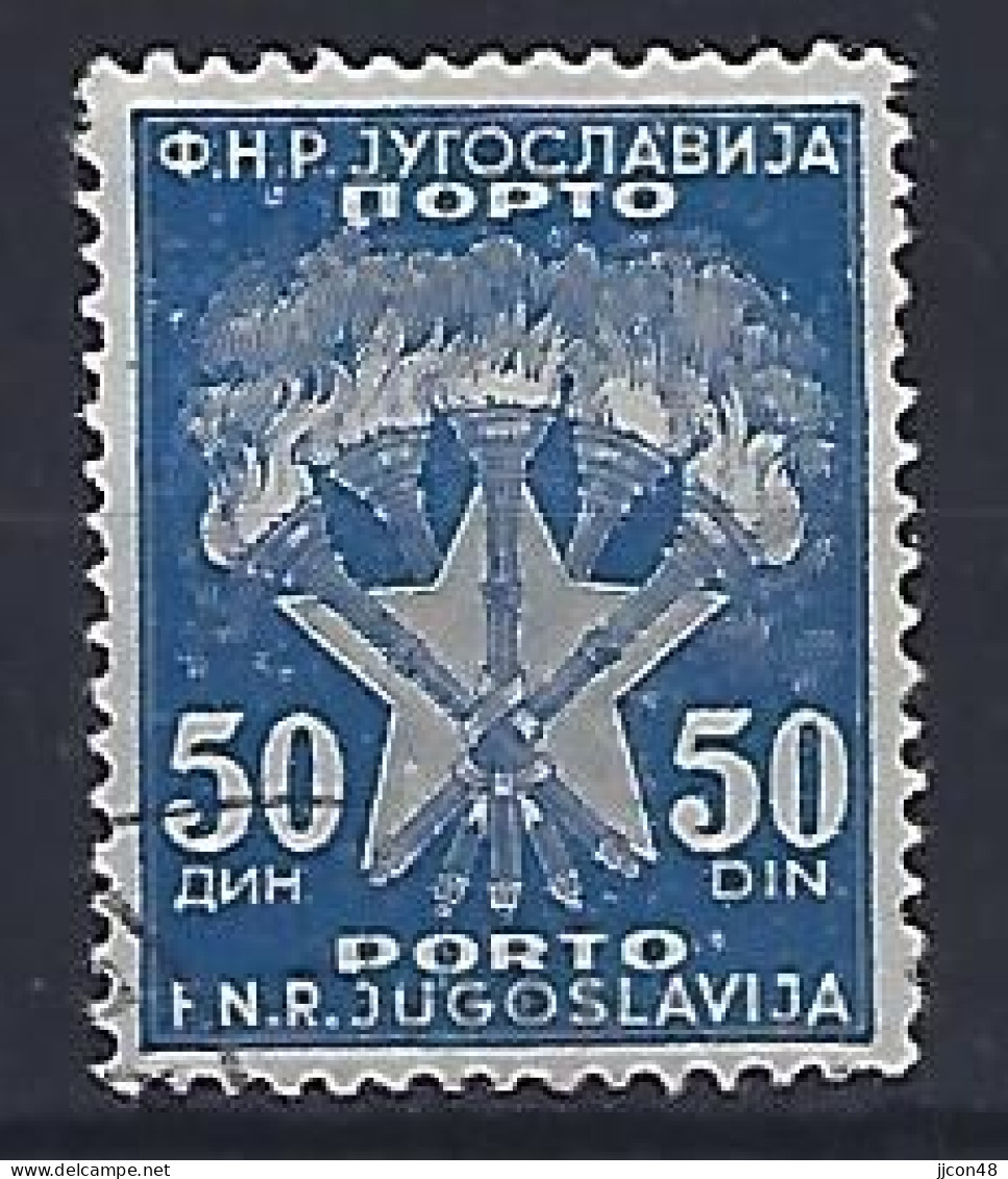 Jugoslavia 1951-52  Portomarken (o) Mi.106 - Postage Due