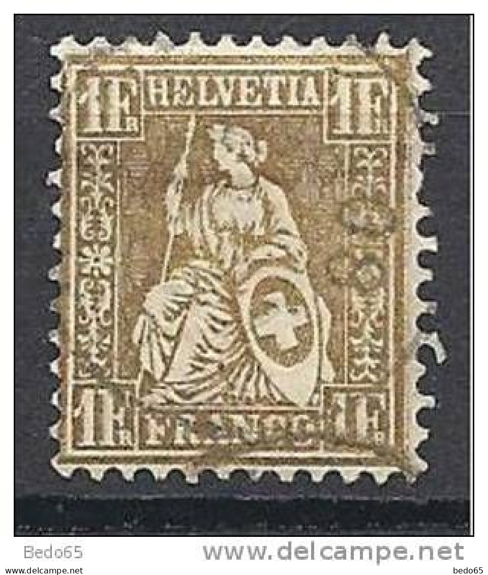 SUISSE N° 41 OBL SUPERBE - Used Stamps