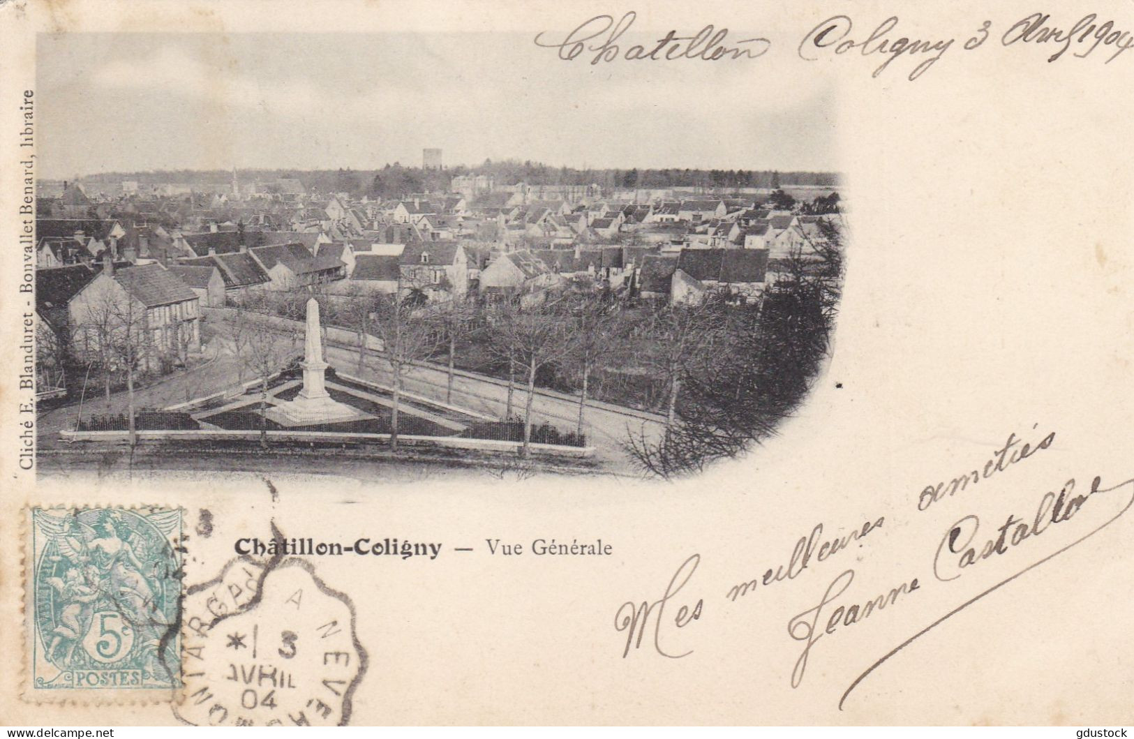 Loiret - Châtillon-Coligny - Vue Générale - Chatillon Coligny