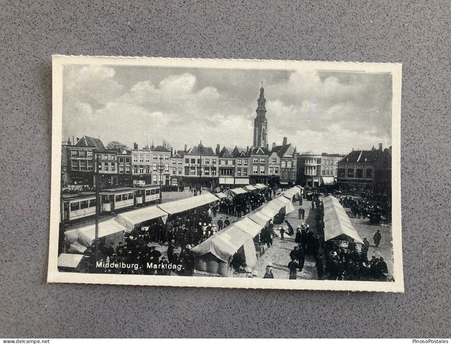 Middelburg Marktdag Carte Postale Postcard - Middelburg