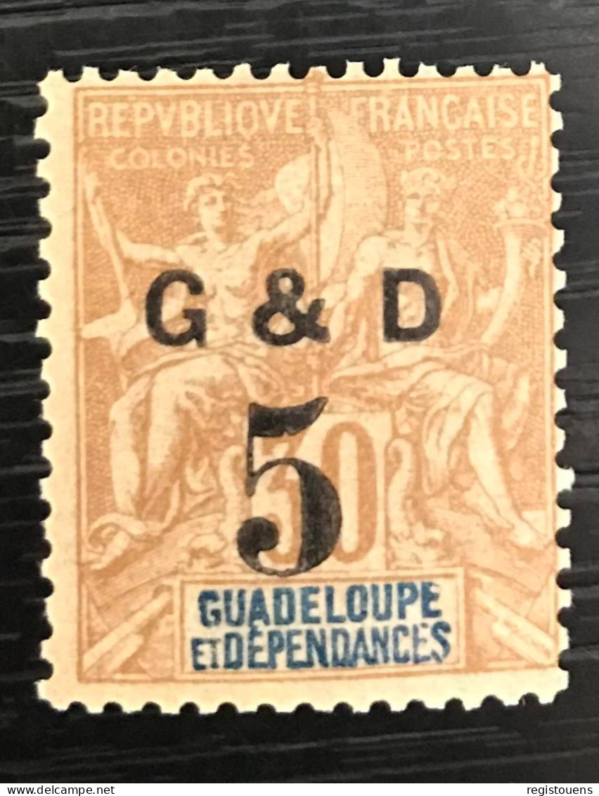 Timbre Neuf** Guadeloupe 1903 - Neufs